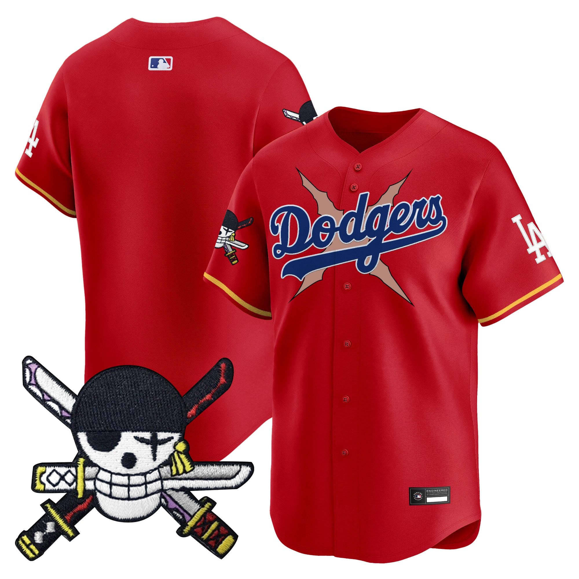 LAD x  OP Zr Patch Vapor Premier Limited Jersey - Stitched