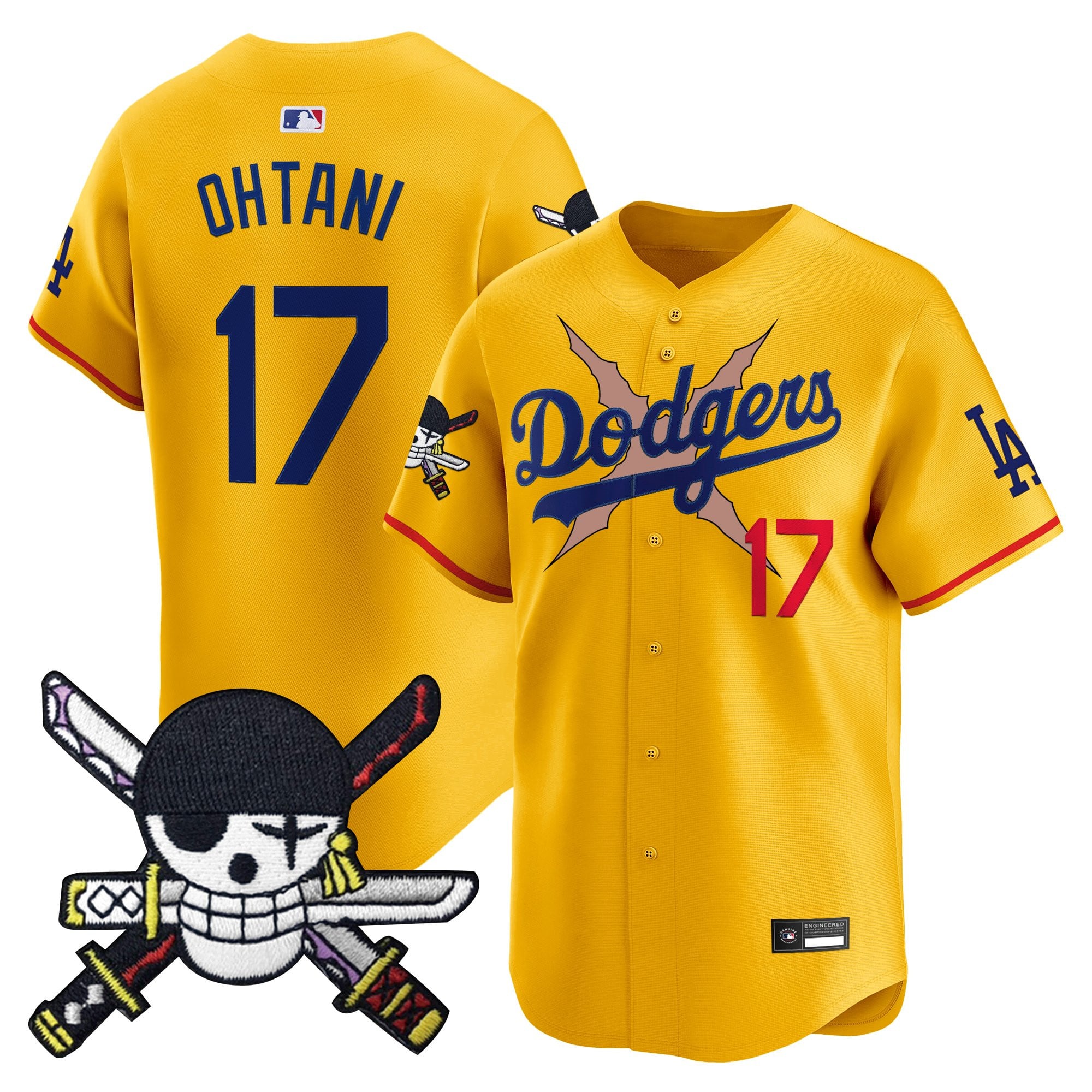 LAD x  OP Zr Patch Vapor Premier Limited Jersey - Stitched