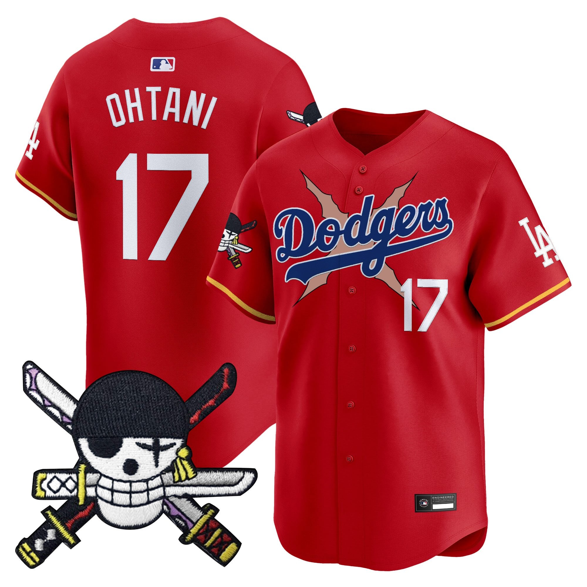 LAD x  OP Zr Patch Vapor Premier Limited Jersey - Stitched