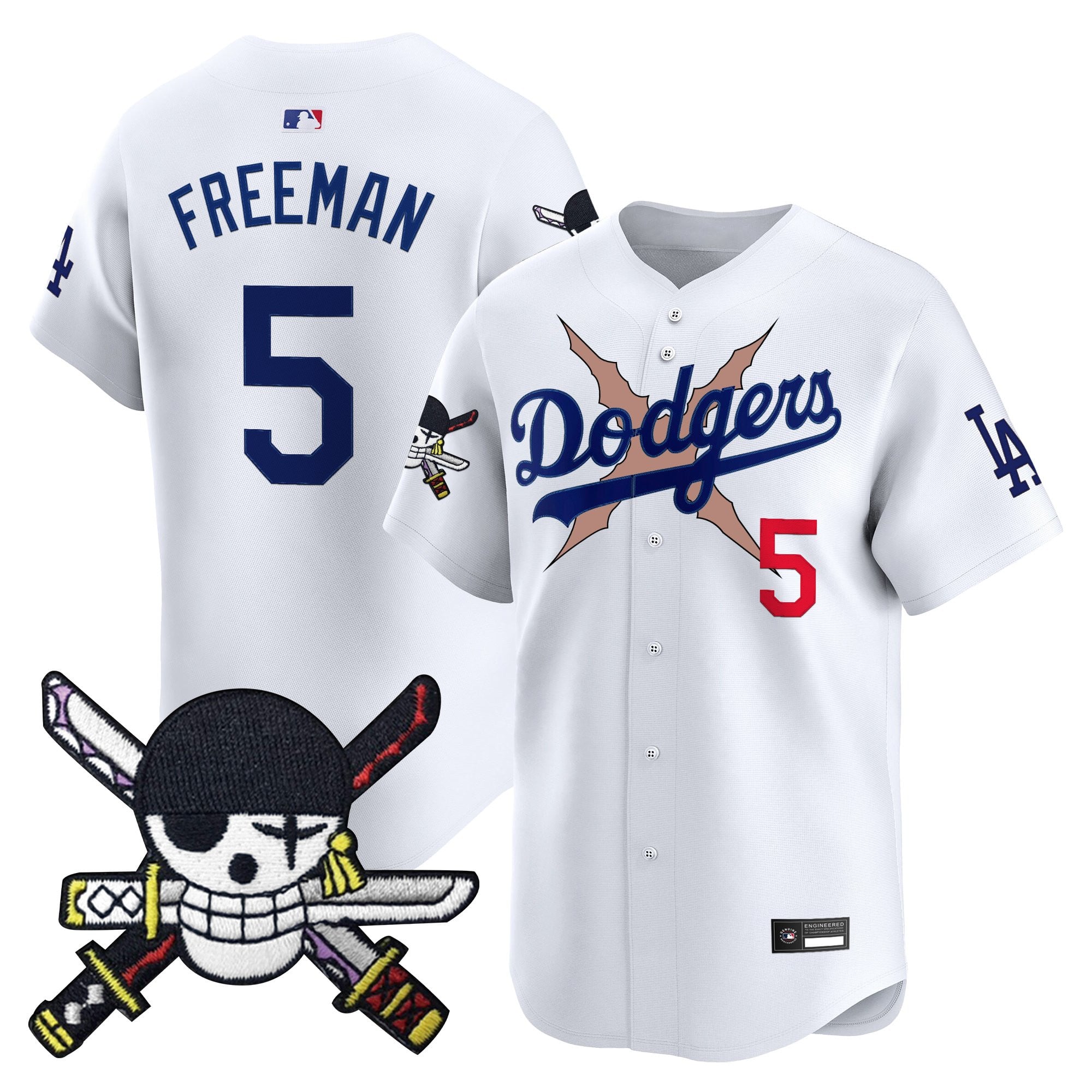 LAD x  OP Zr Patch Vapor Premier Limited Jersey - Stitched