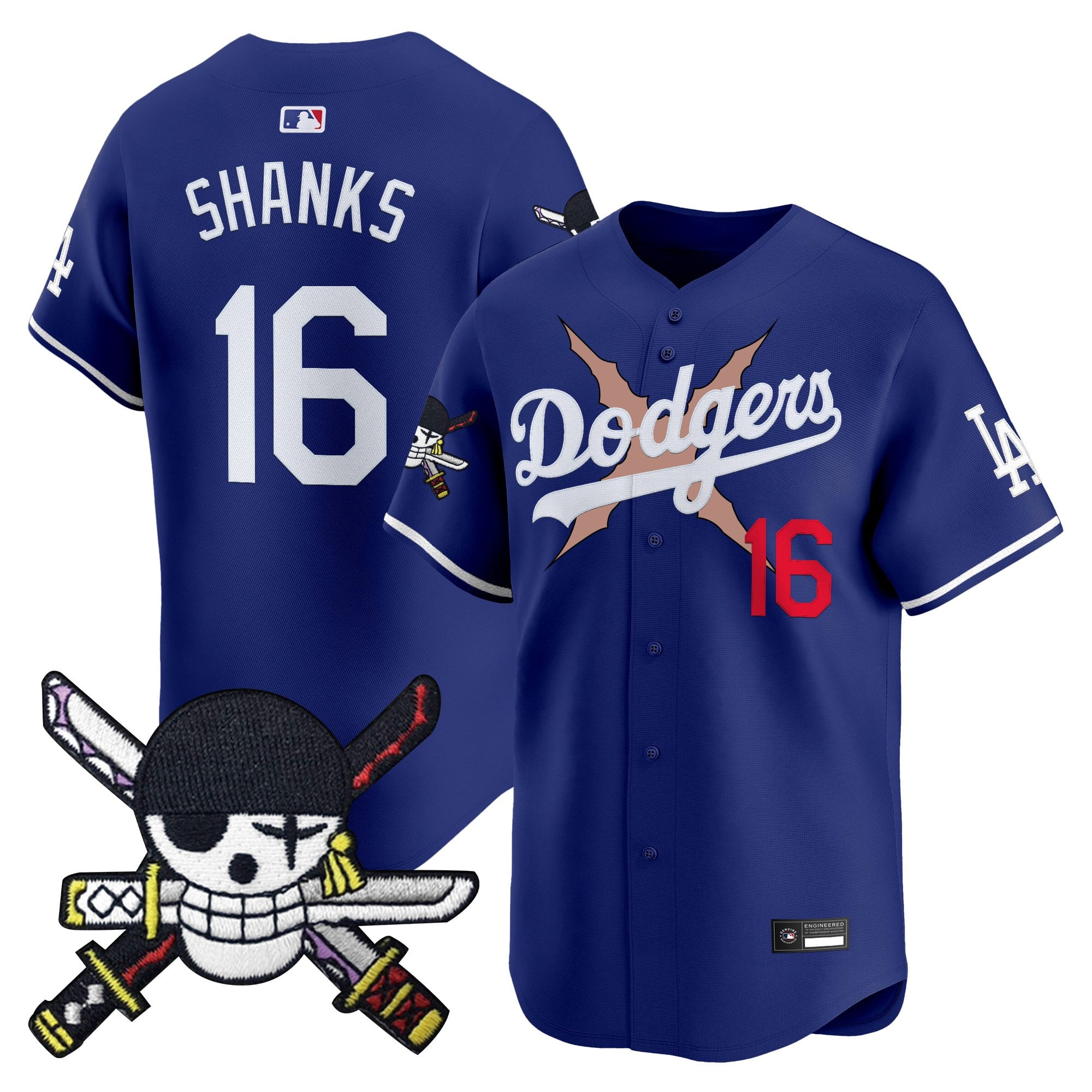 LAD x  OP Zr Patch Vapor Premier Limited Jersey - Stitched