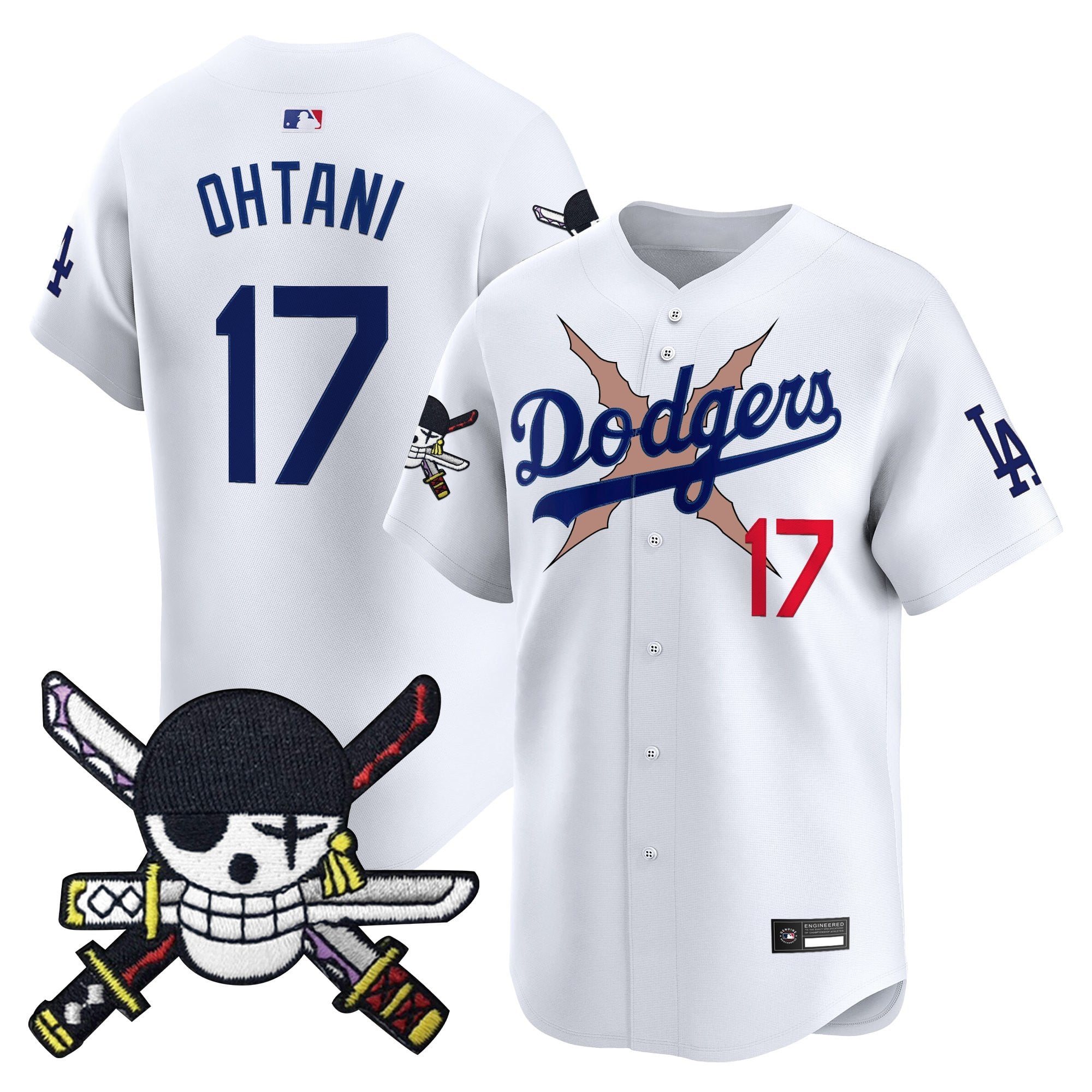LAD x  OP Zr Patch Vapor Premier Limited Jersey - Stitched