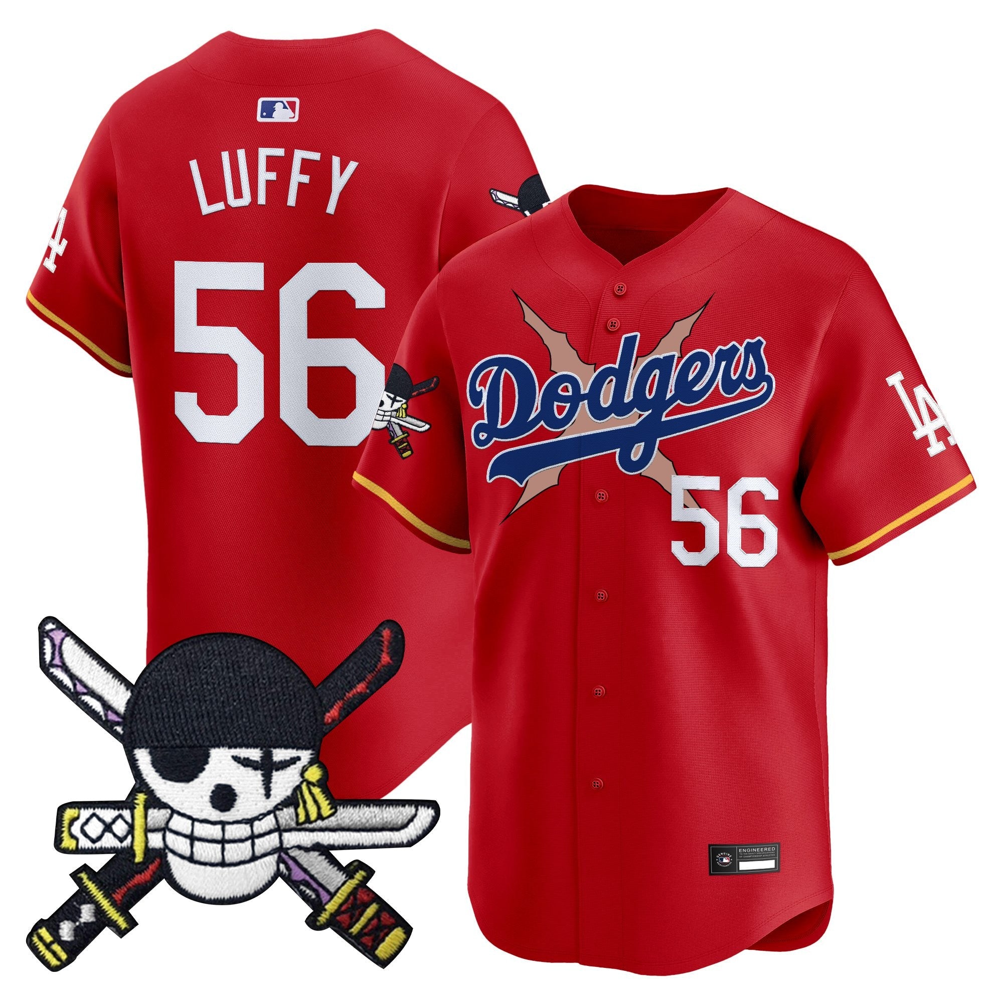 LAD x  OP Zr Patch Vapor Premier Limited Jersey - Stitched
