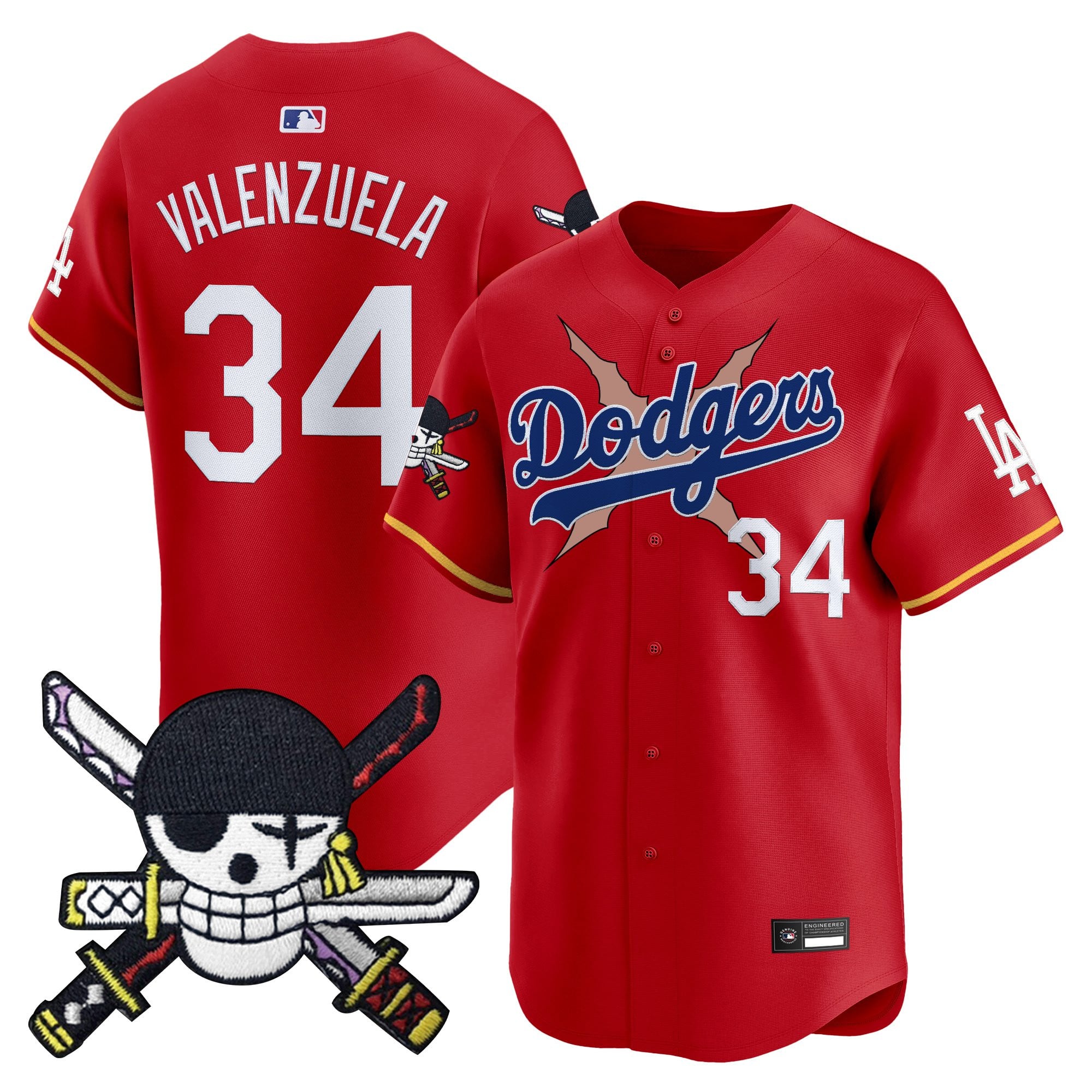 LAD x  OP Zr Patch Vapor Premier Limited Jersey - Stitched