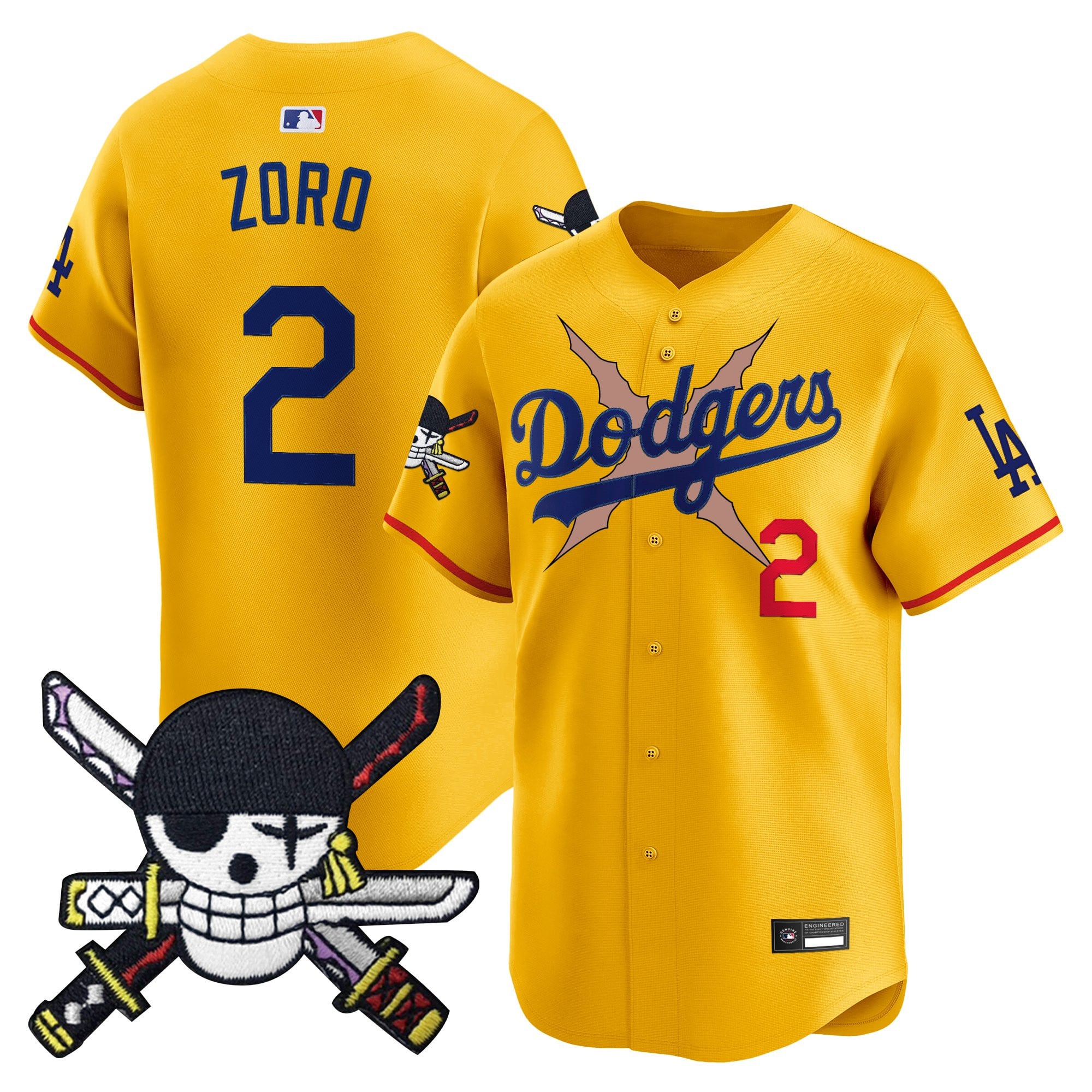 LAD x  OP Zr Patch Vapor Premier Limited Jersey - Stitched