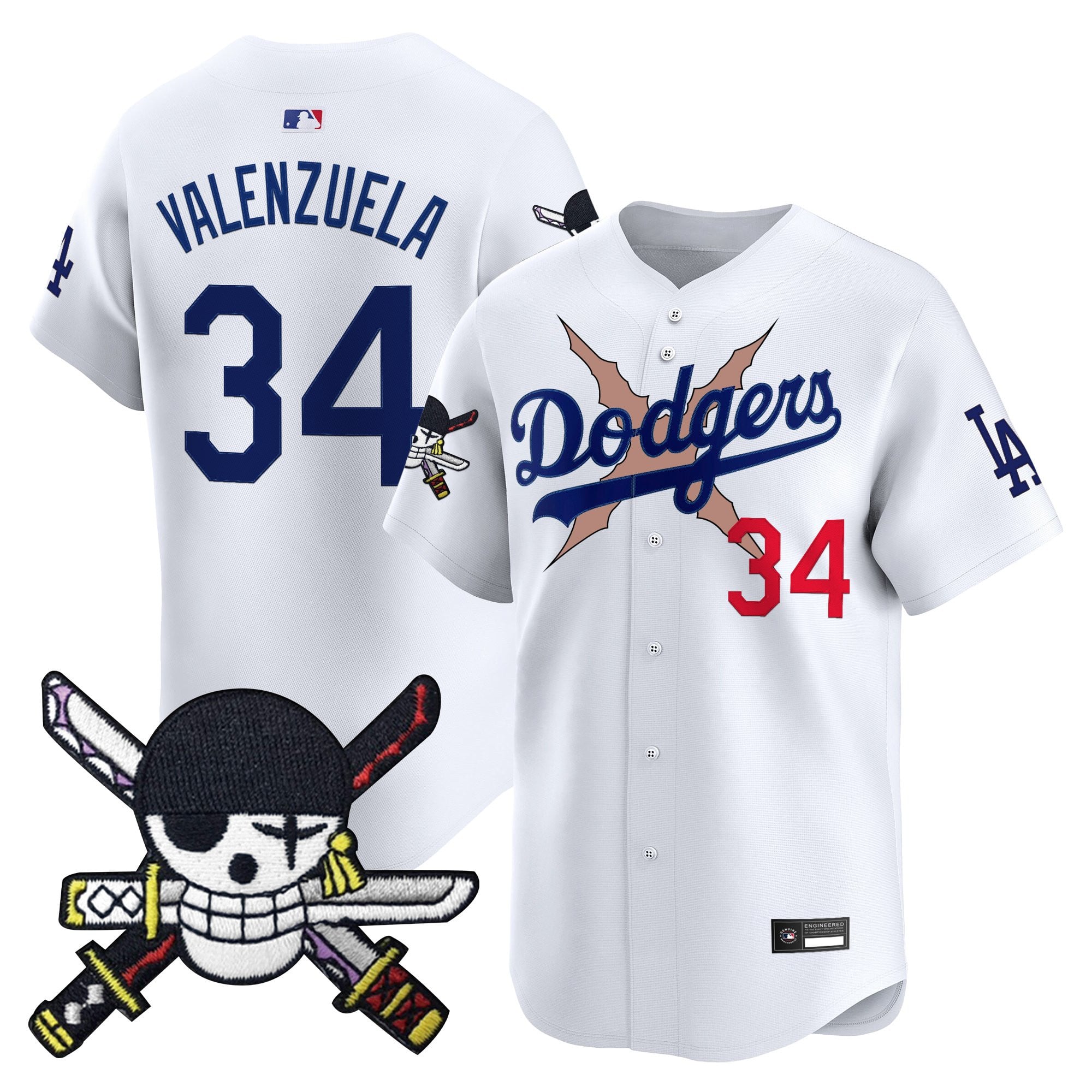LAD x  OP Zr Patch Vapor Premier Limited Jersey - Stitched