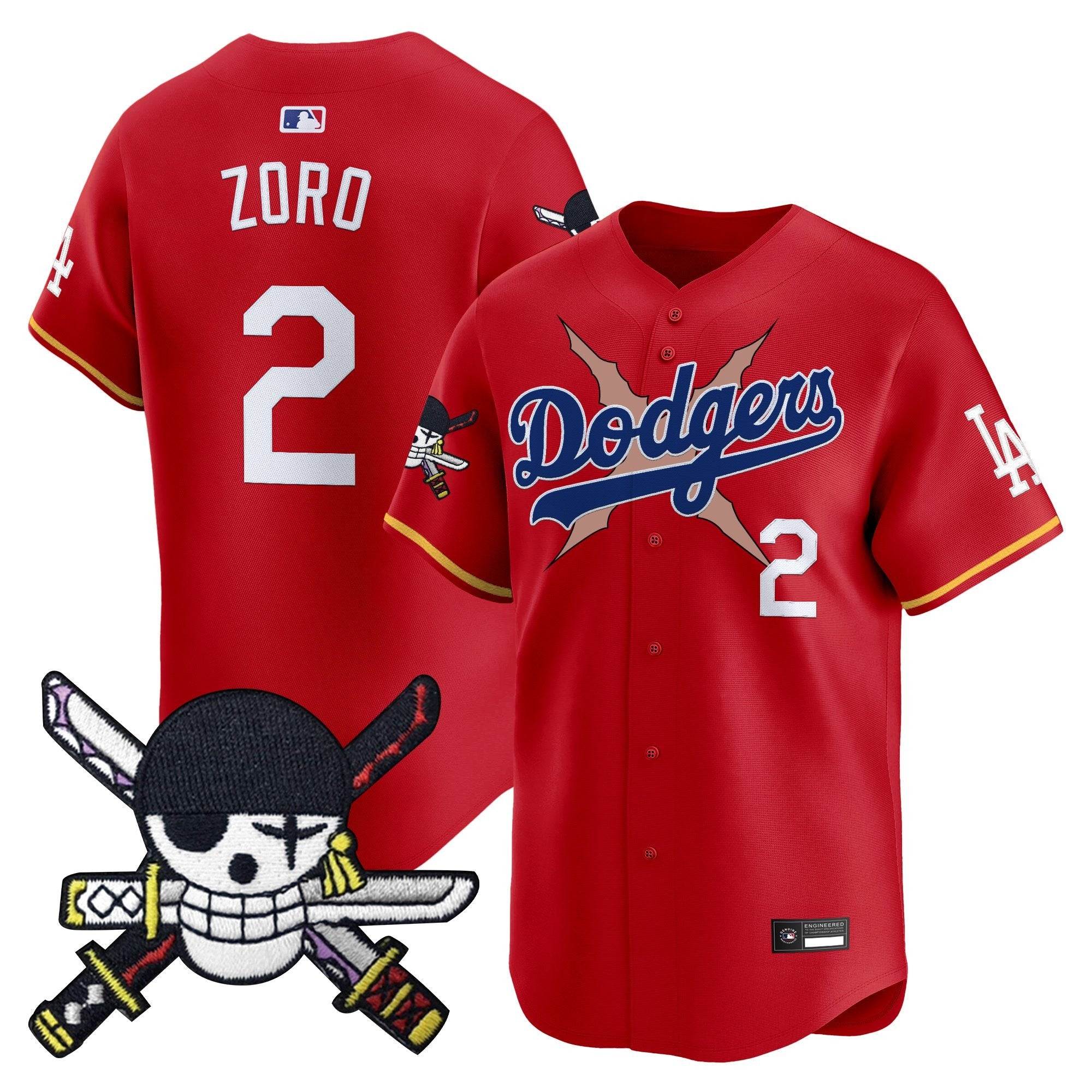 LAD x  OP Zr Patch Vapor Premier Limited Jersey - Stitched