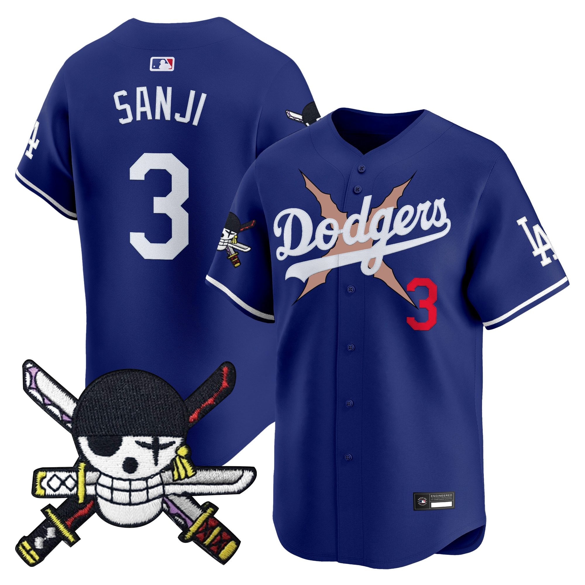 LAD x  OP Zr Patch Vapor Premier Limited Jersey - Stitched