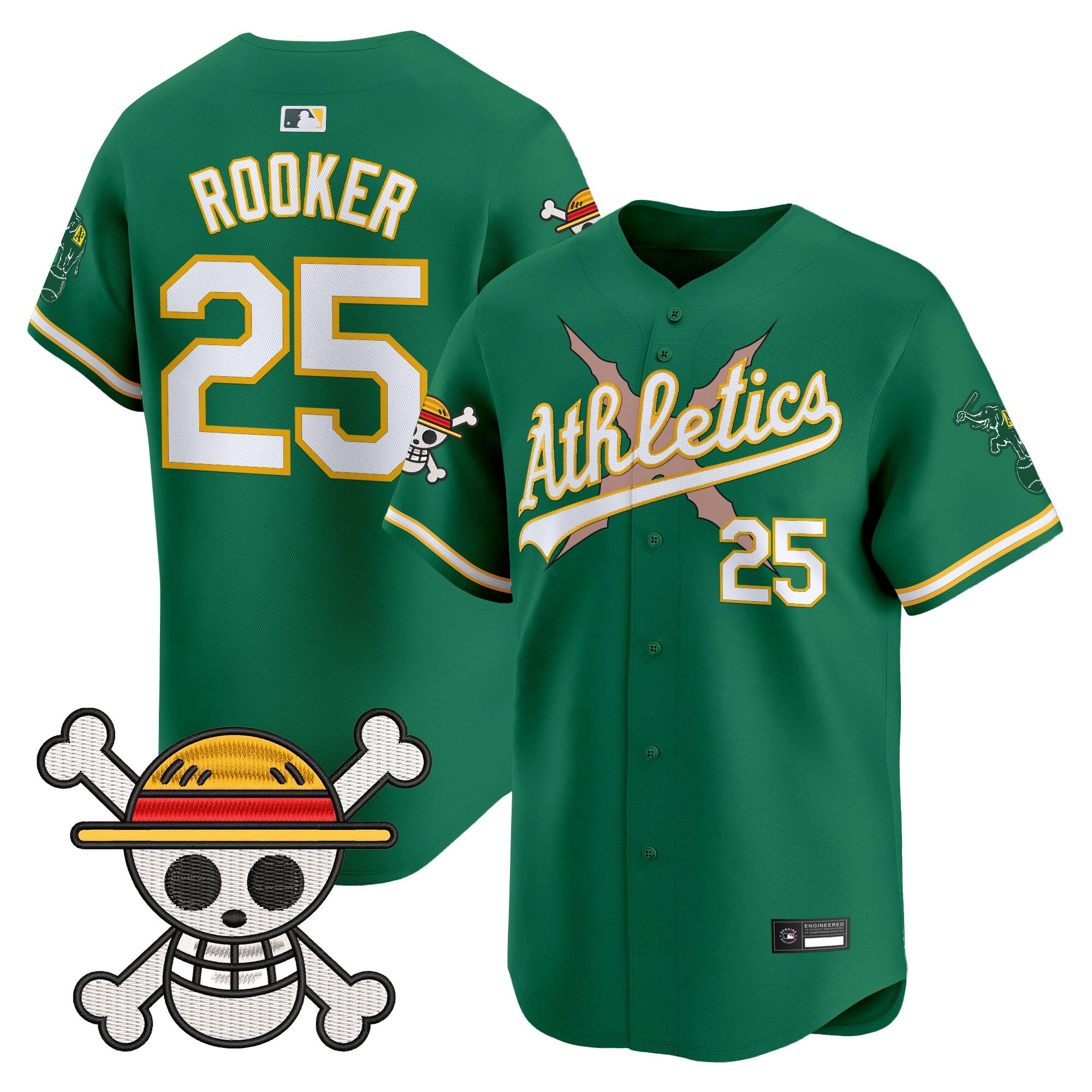 OAK x OP Vapor Premier Limited Jersey - Stitched