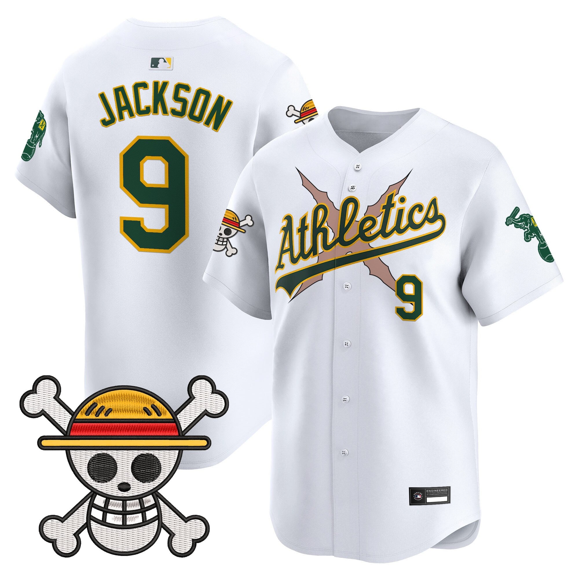 OAK x OP Vapor Premier Limited Jersey - Stitched