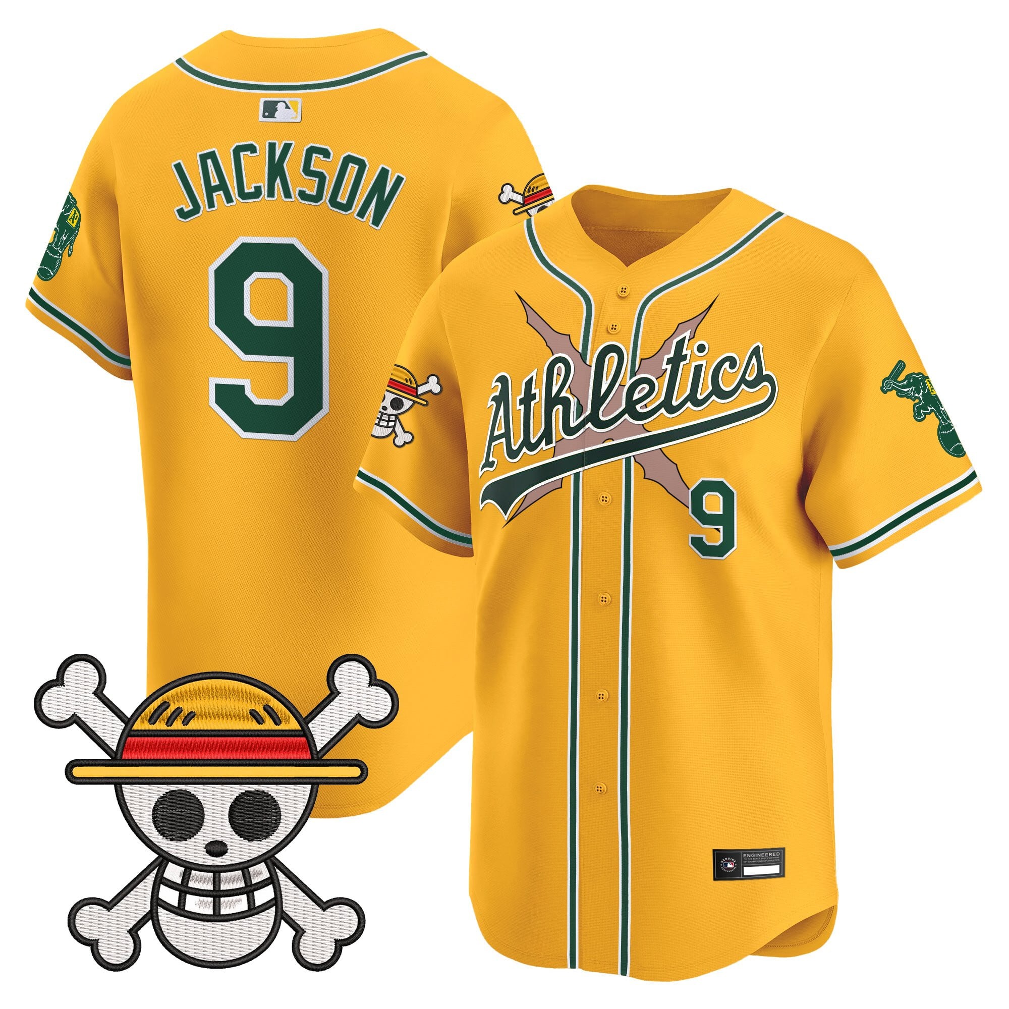 OAK x OP Vapor Premier Limited Jersey - Stitched