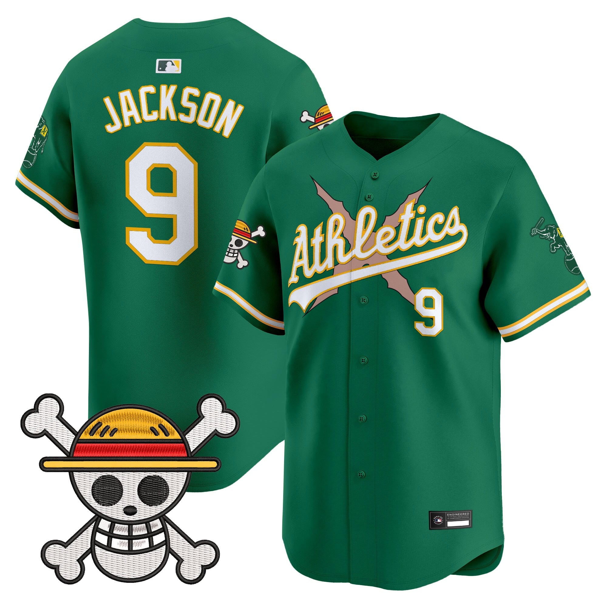 OAK x OP Vapor Premier Limited Jersey - Stitched