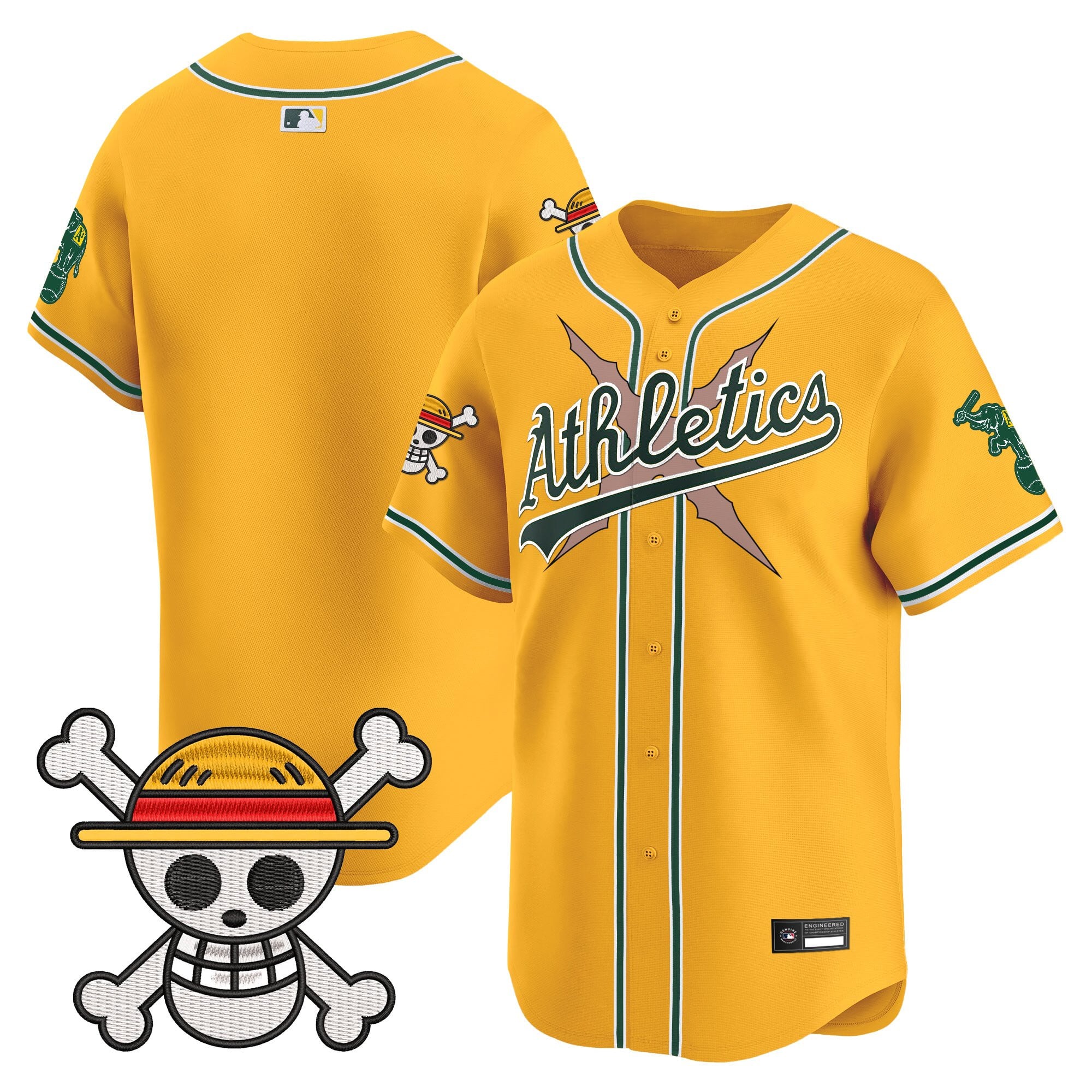 OAK x OP Vapor Premier Limited Jersey - Stitched