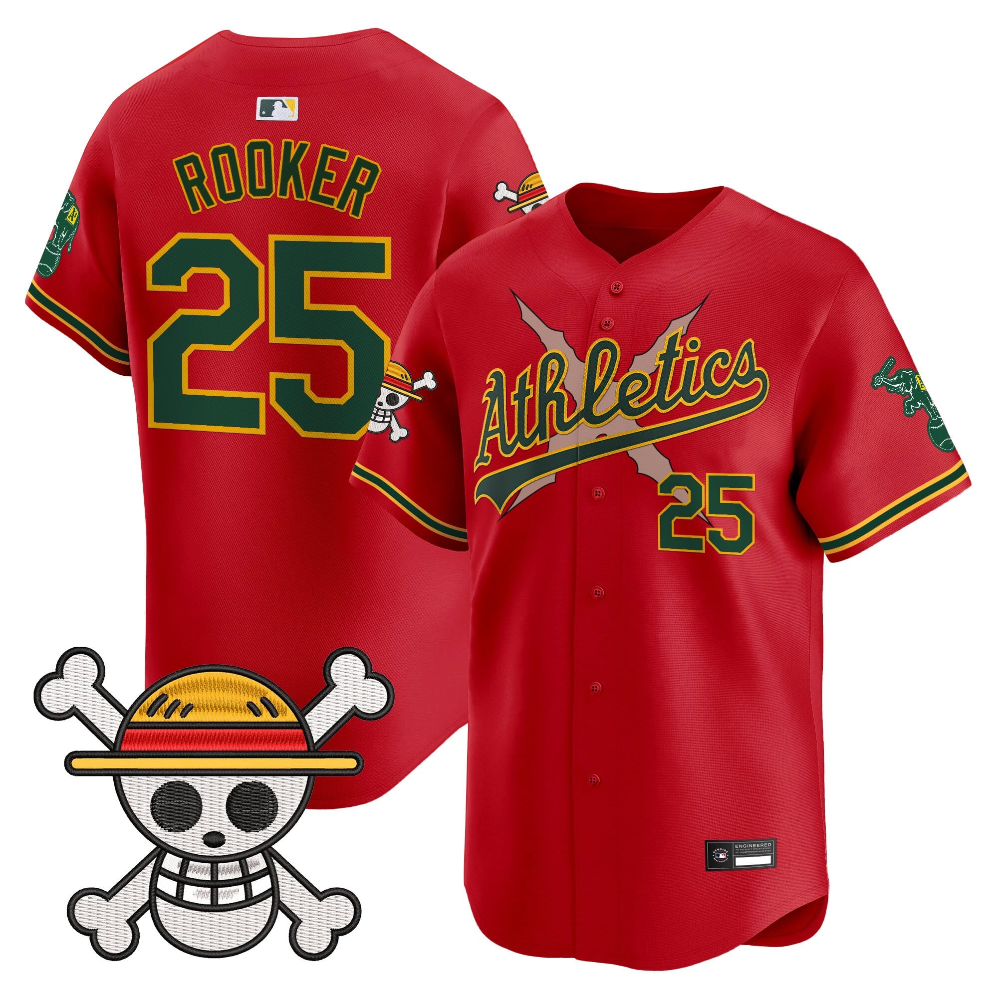 OAK x OP Vapor Premier Limited Jersey - Stitched