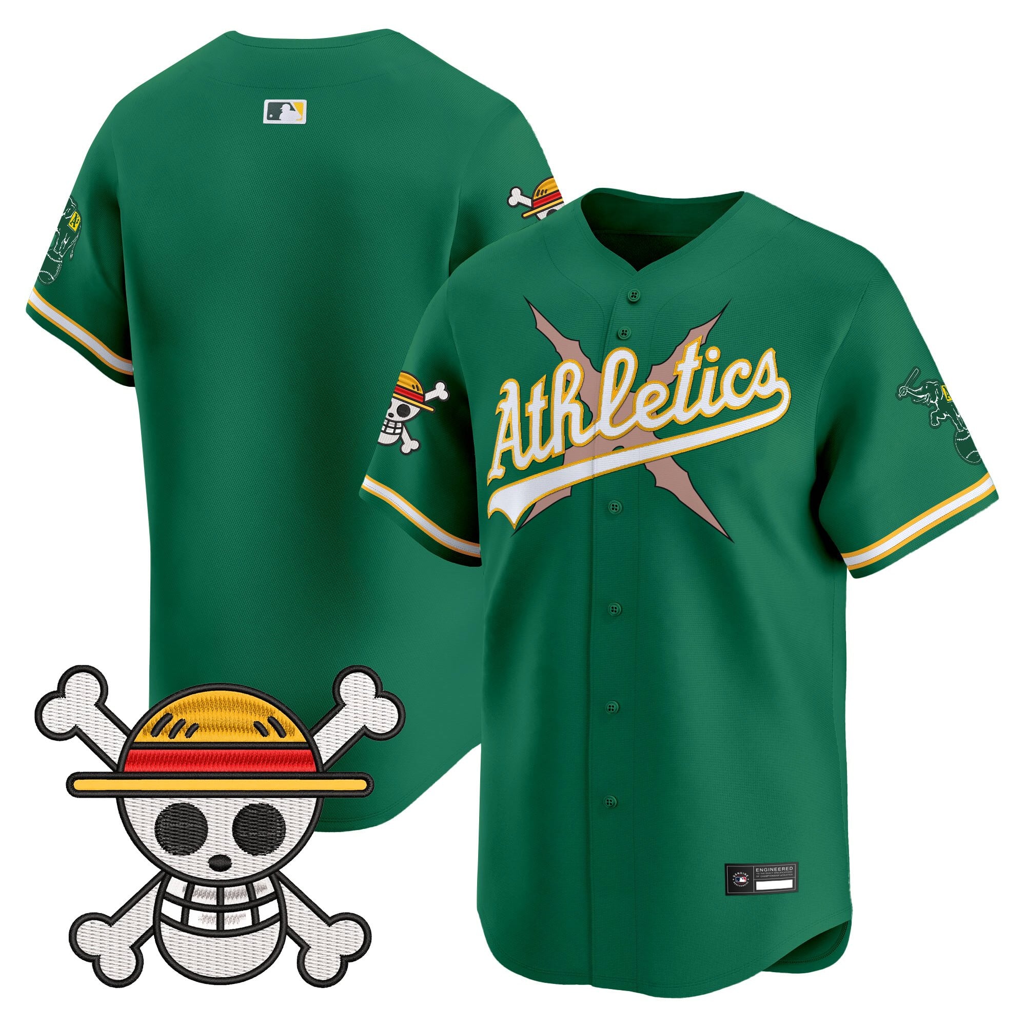 OAK x OP Vapor Premier Limited Jersey - Stitched
