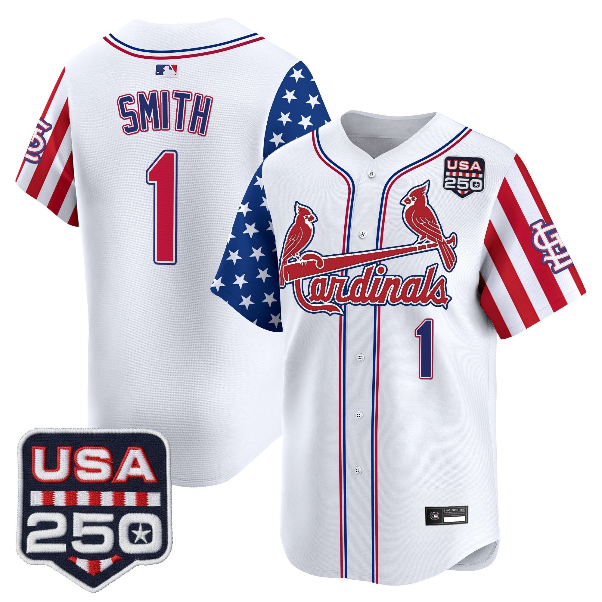 STL "America 250 Edition" Vapor Premier Limited Jersey - Stitched
