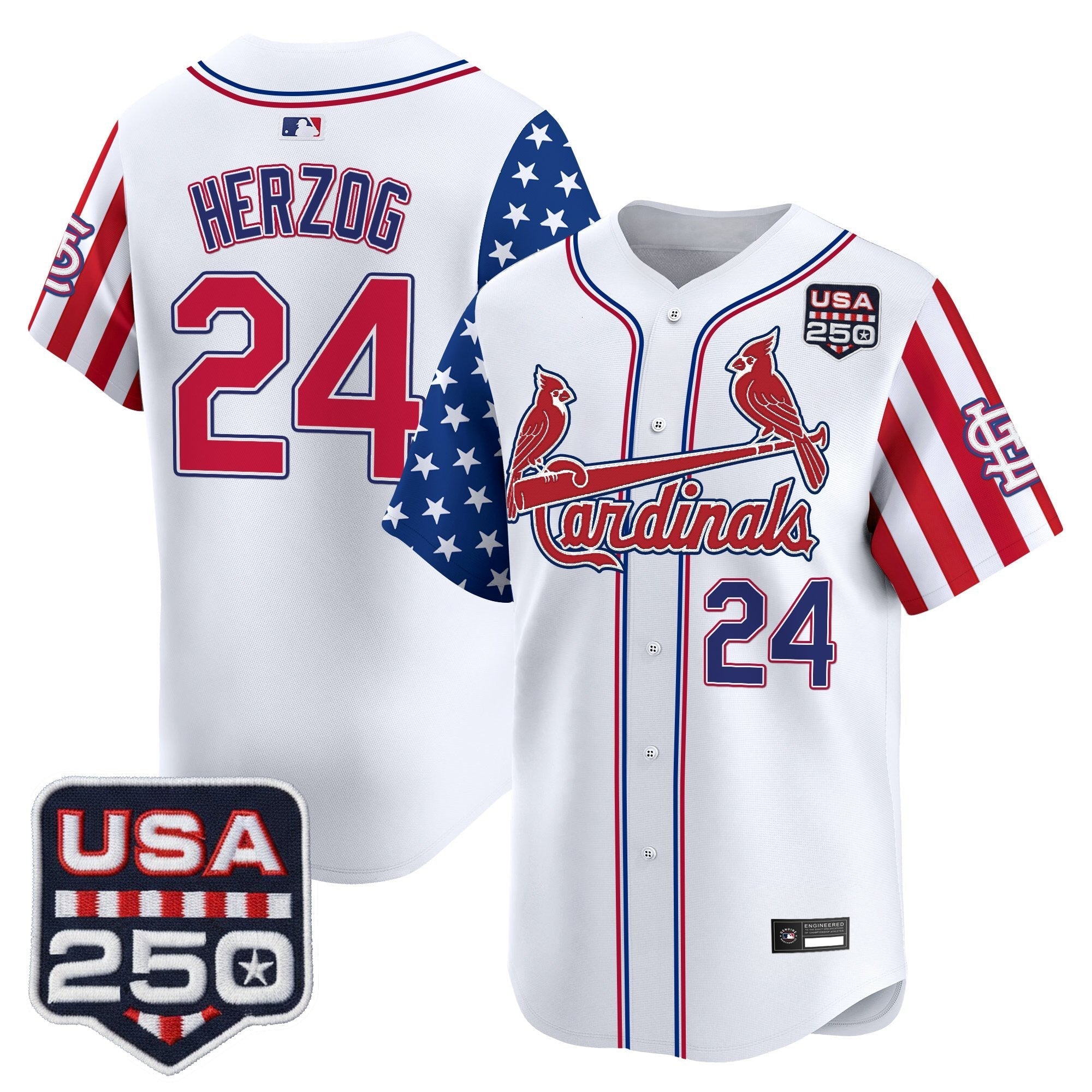 STL "America 250 Edition" Vapor Premier Limited Jersey - Stitched
