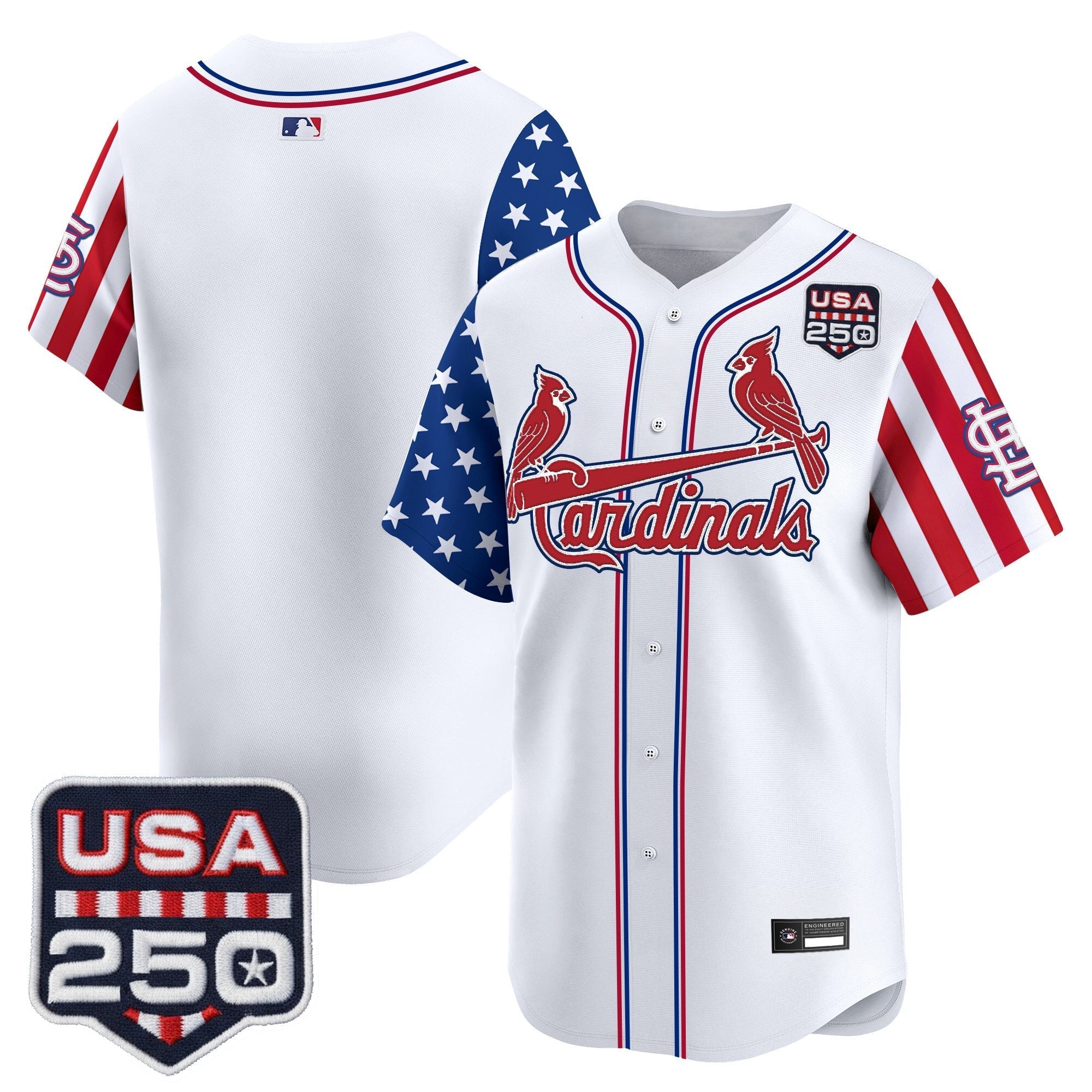 STL "America 250 Edition" Vapor Premier Limited Jersey - Stitched