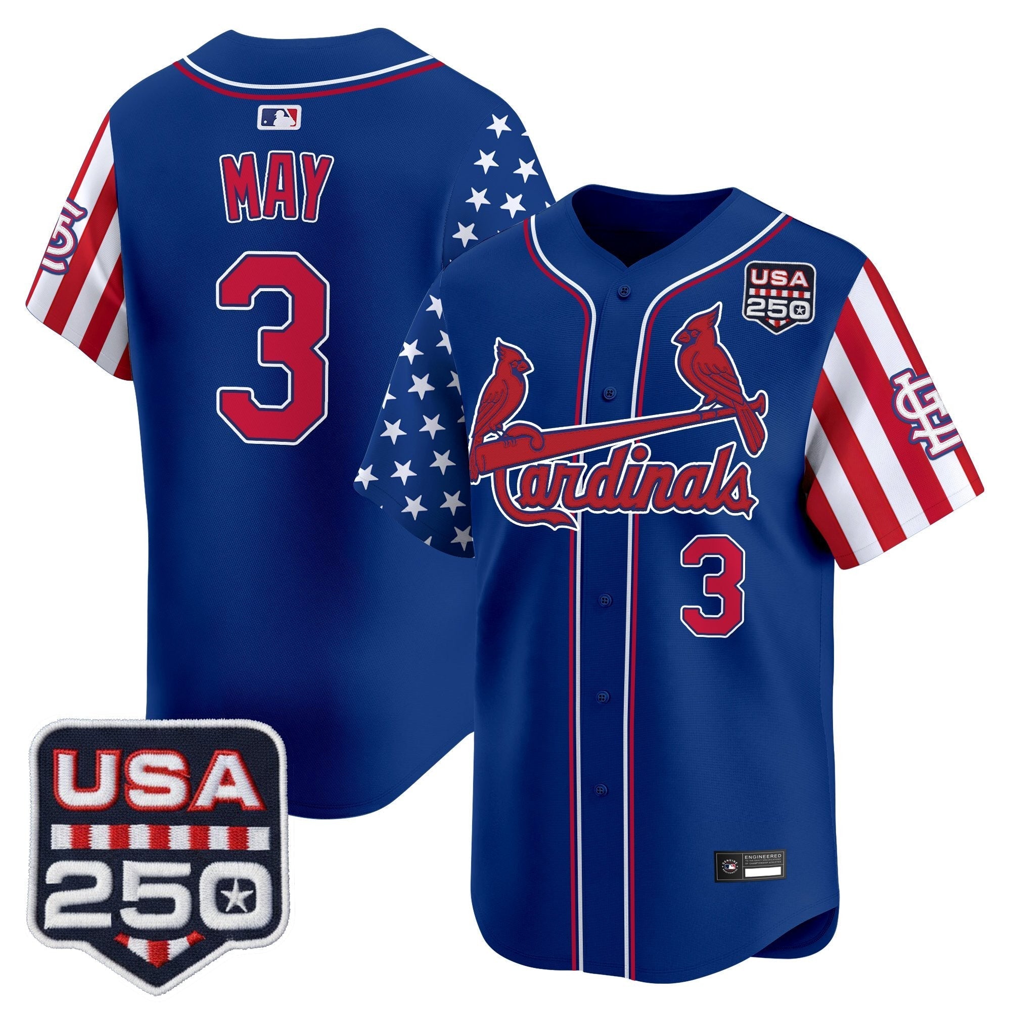 STL "America 250 Edition" Vapor Premier Limited Jersey - Stitched
