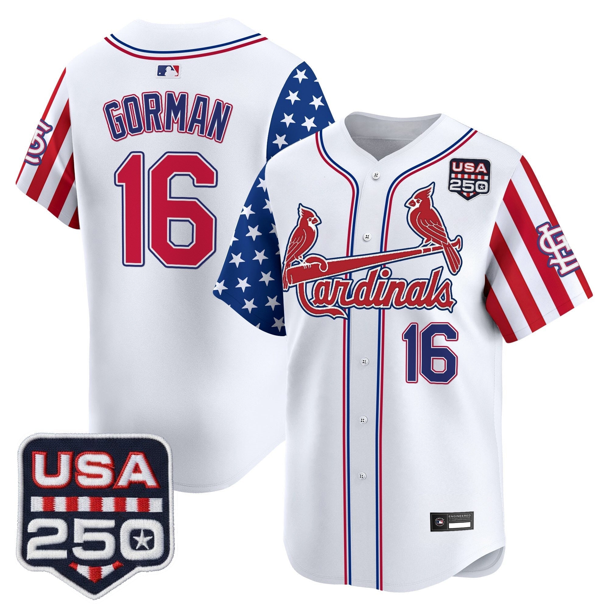 STL "America 250 Edition" Vapor Premier Limited Jersey - Stitched
