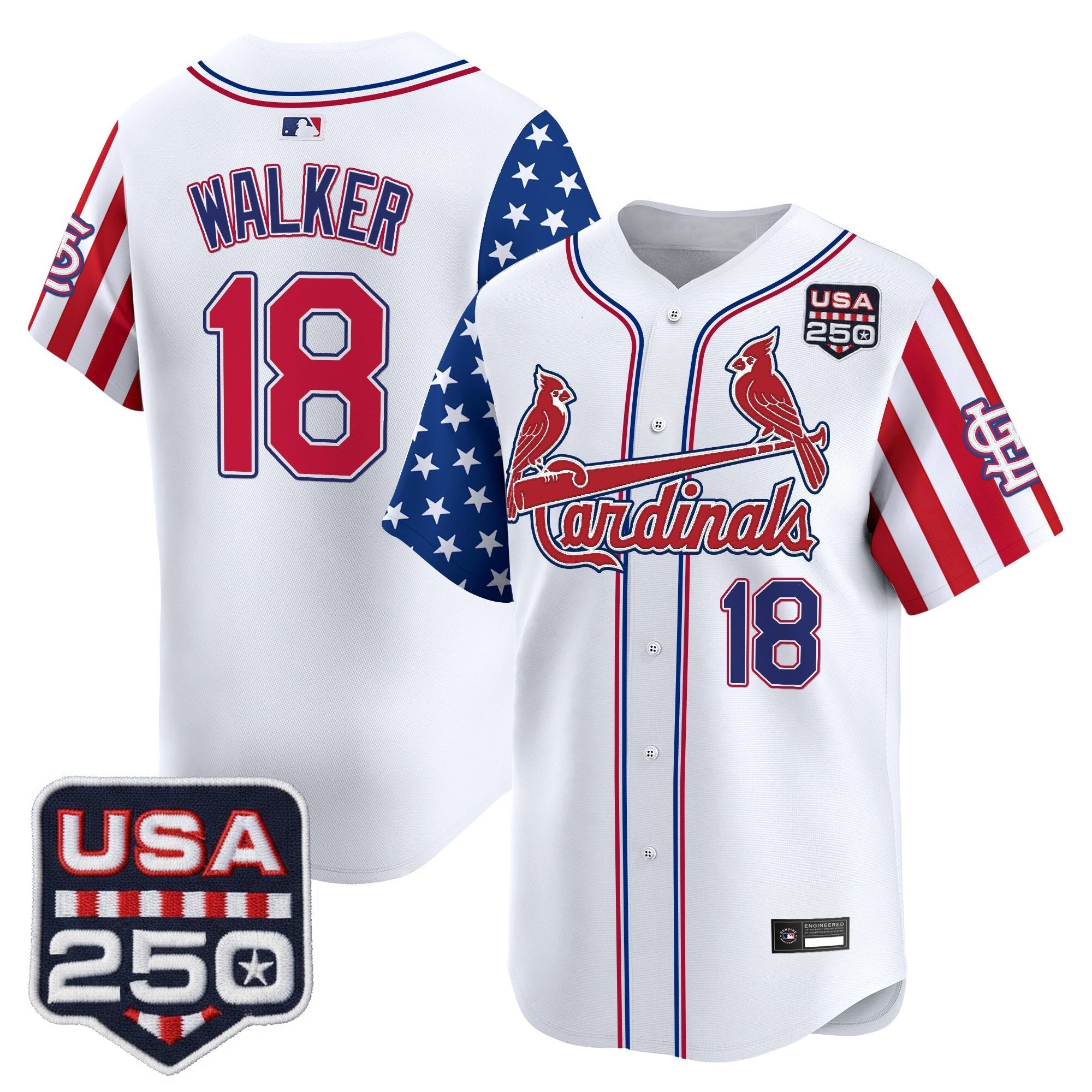 STL "America 250 Edition" Vapor Premier Limited Jersey - Stitched