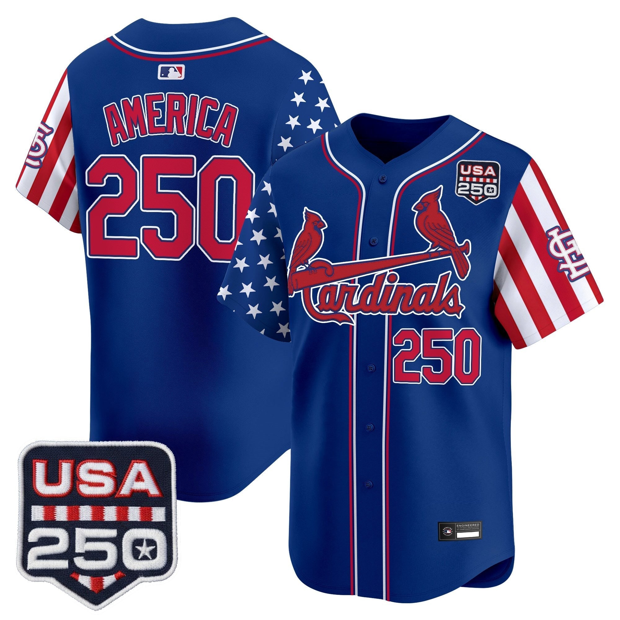 STL "America 250 Edition" Vapor Premier Limited Jersey - Stitched