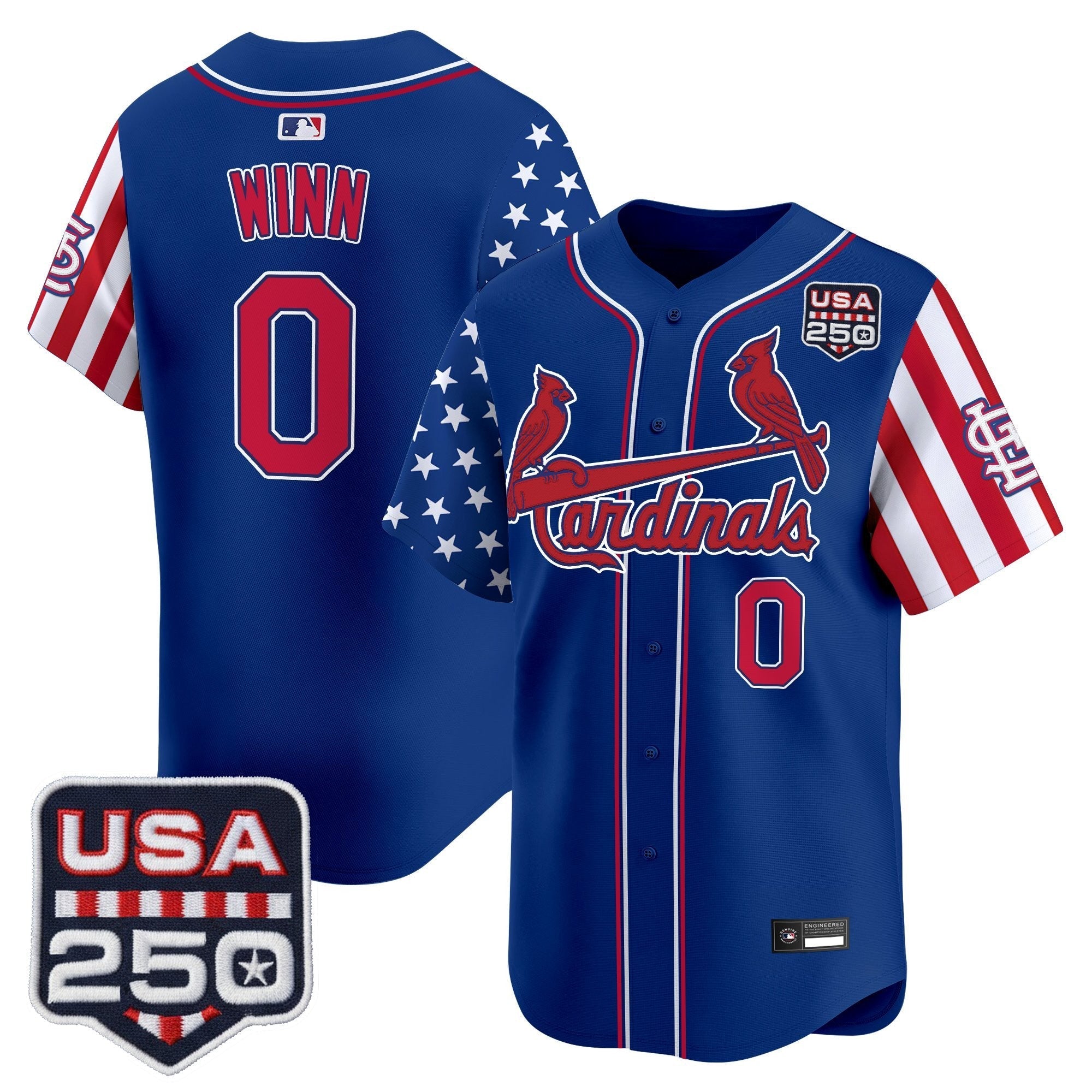 STL "America 250 Edition" Vapor Premier Limited Jersey - Stitched