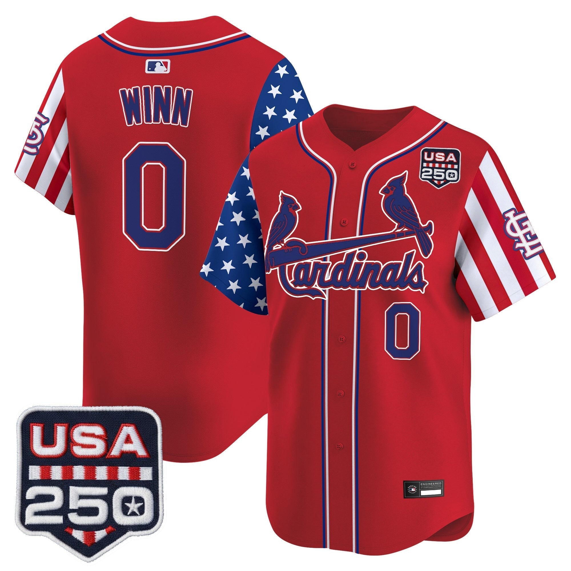 STL "America 250 Edition" Vapor Premier Limited Jersey - Stitched