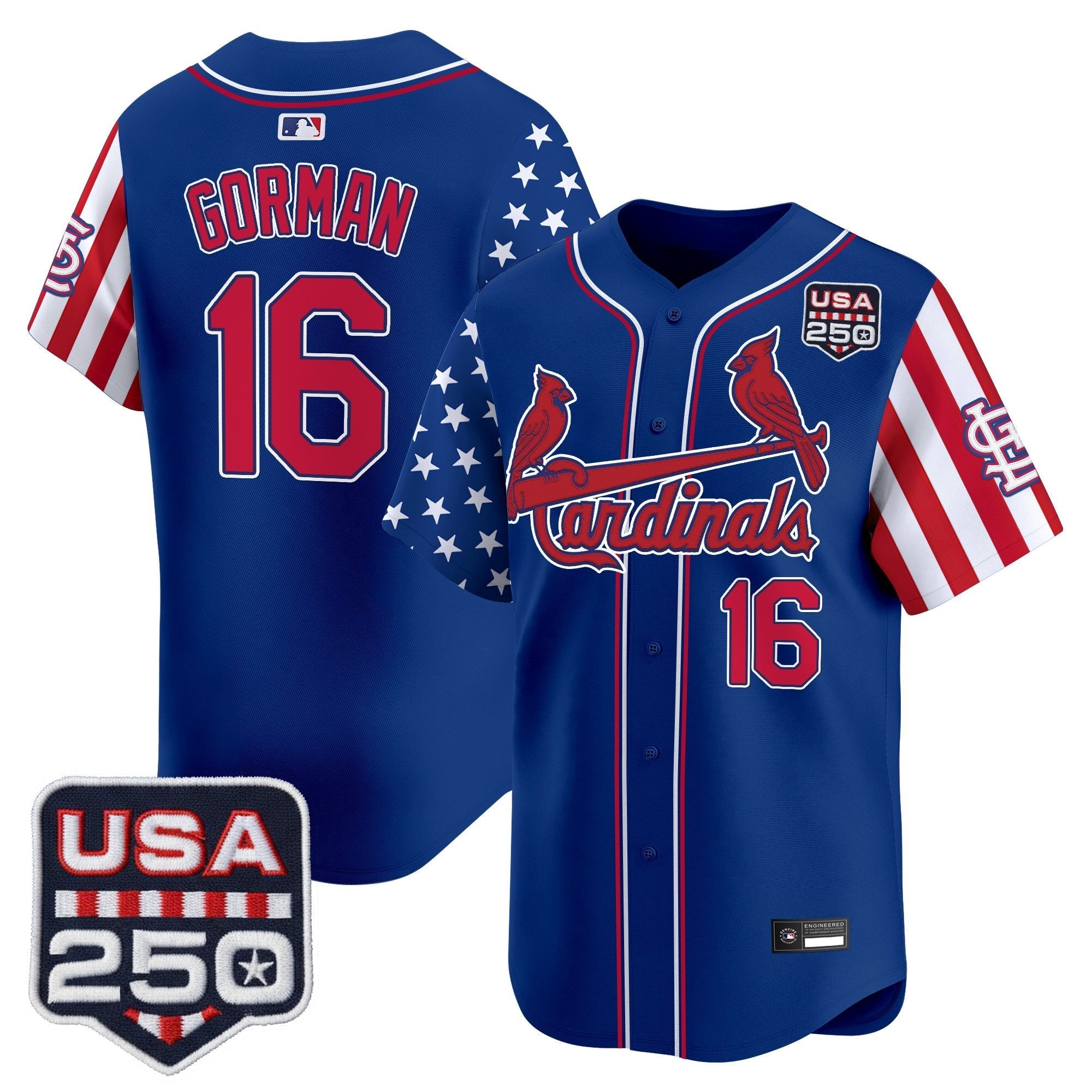 STL "America 250 Edition" Vapor Premier Limited Jersey - Stitched