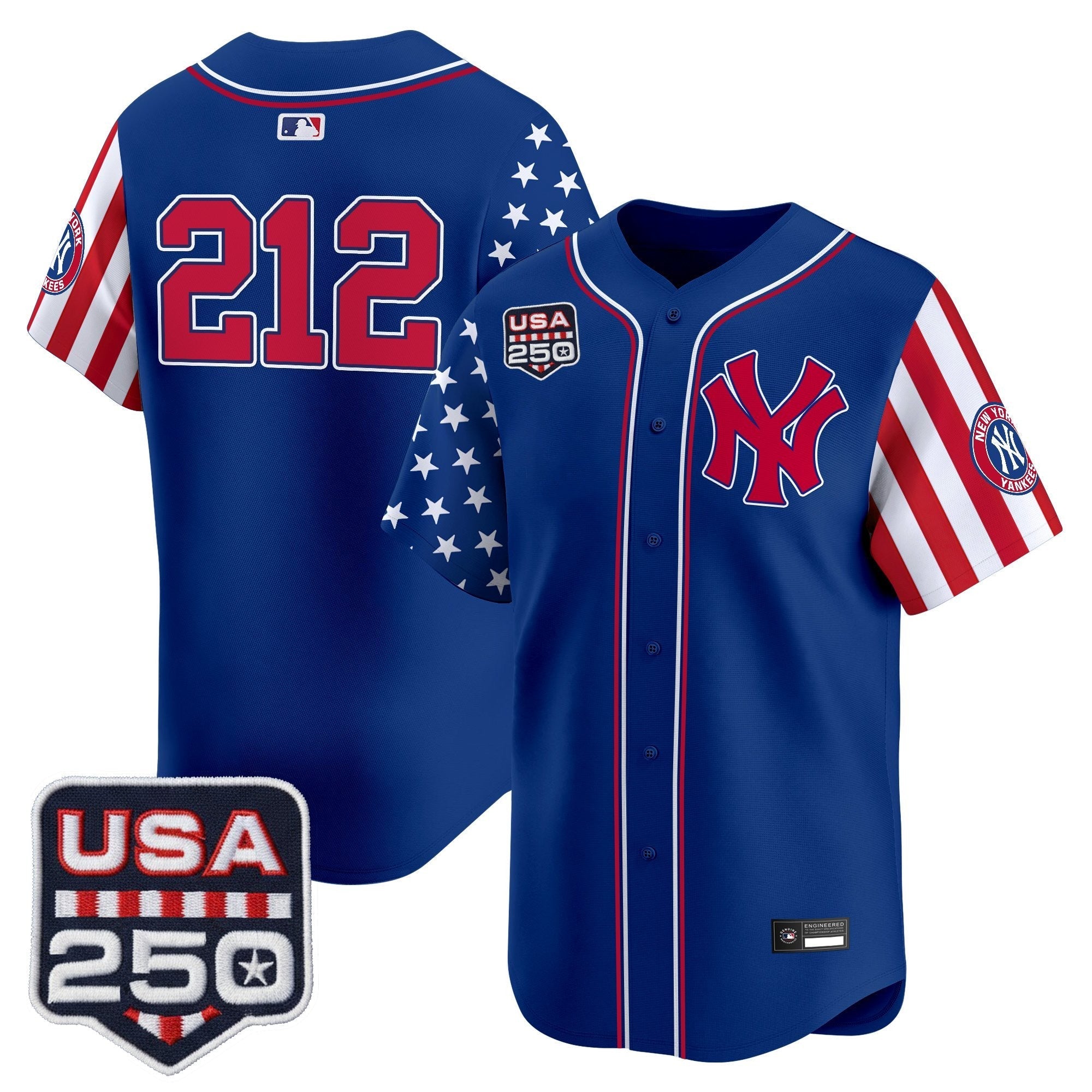 Yankees "America250 Edition" Vapor Premier Limited Jersey V2 - Stitched