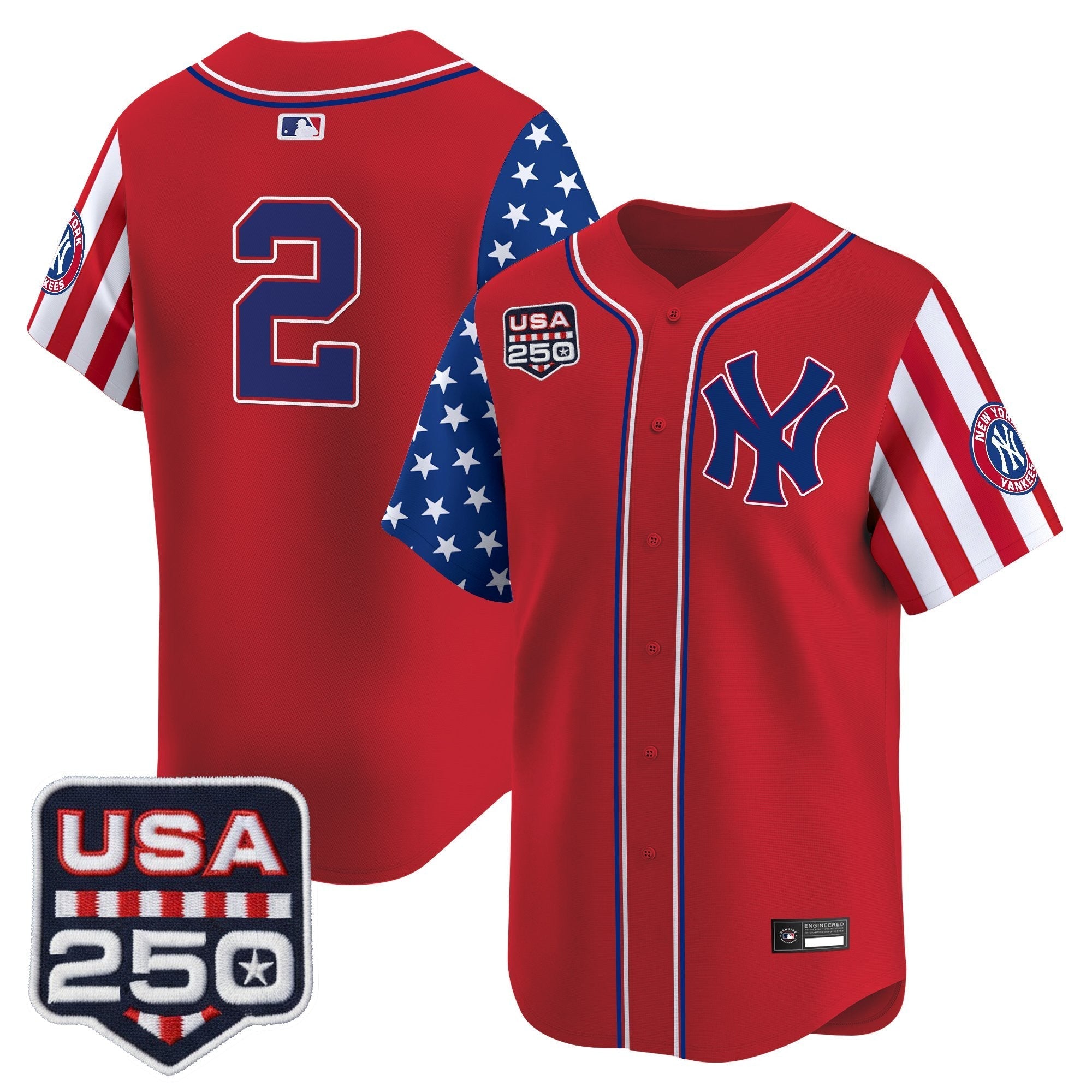 Yankees "America250 Edition" Vapor Premier Limited Jersey V2 - Stitched