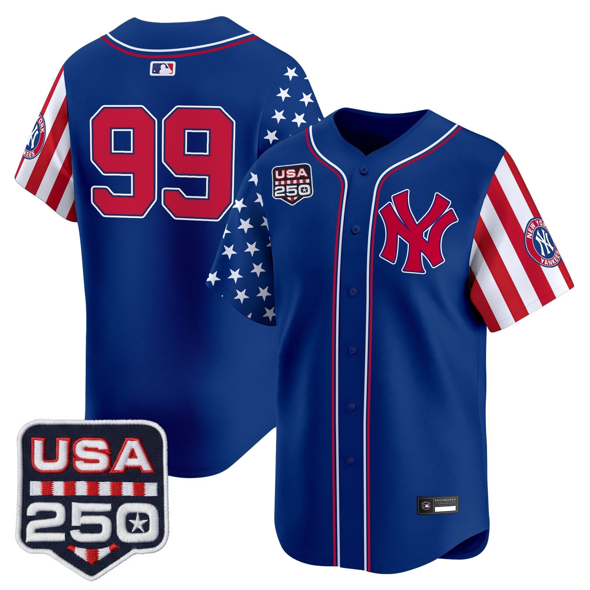 Yankees "America250 Edition" Vapor Premier Limited Jersey V2 - Stitched