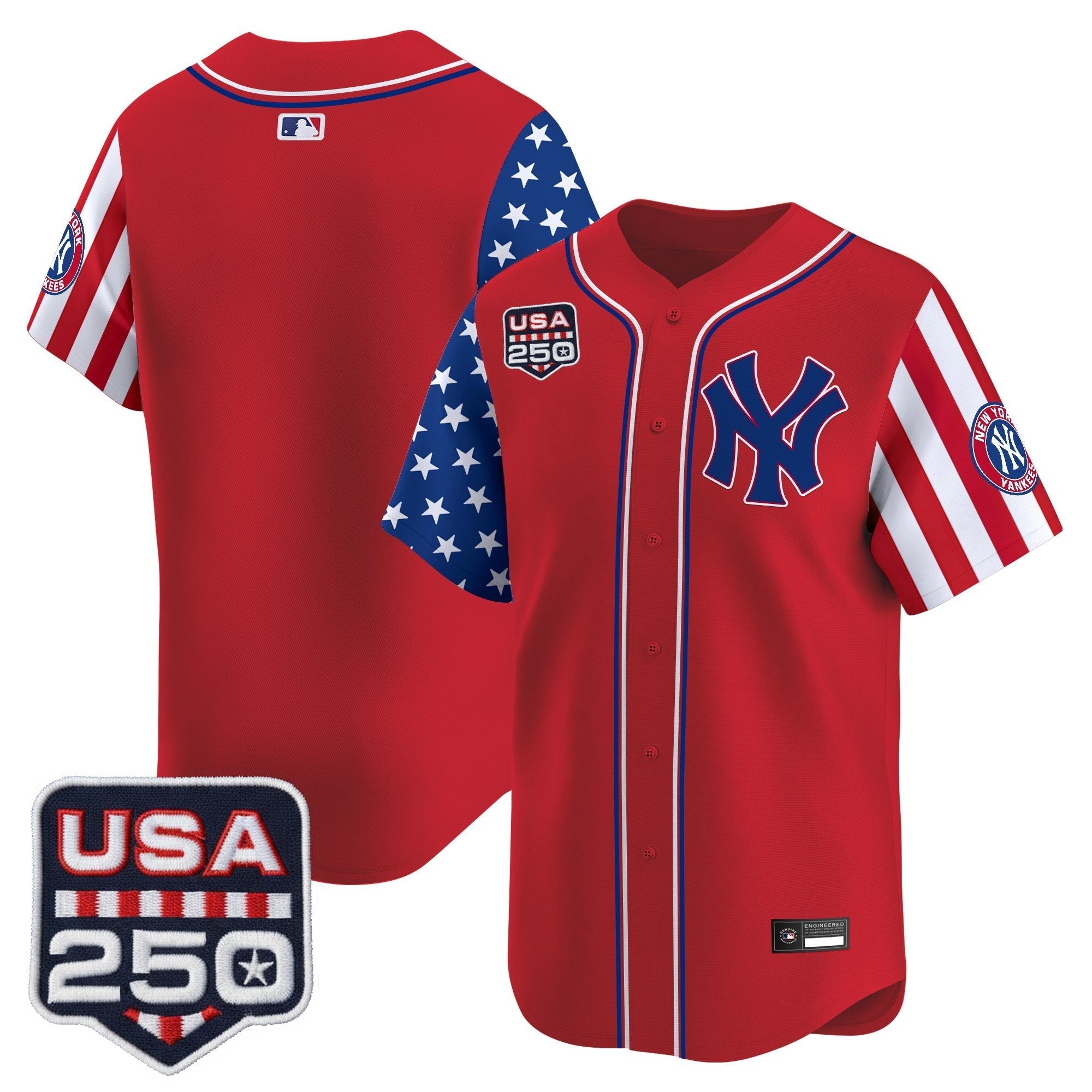 Yankees "America250 Edition" Vapor Premier Limited Jersey V2 - Stitched