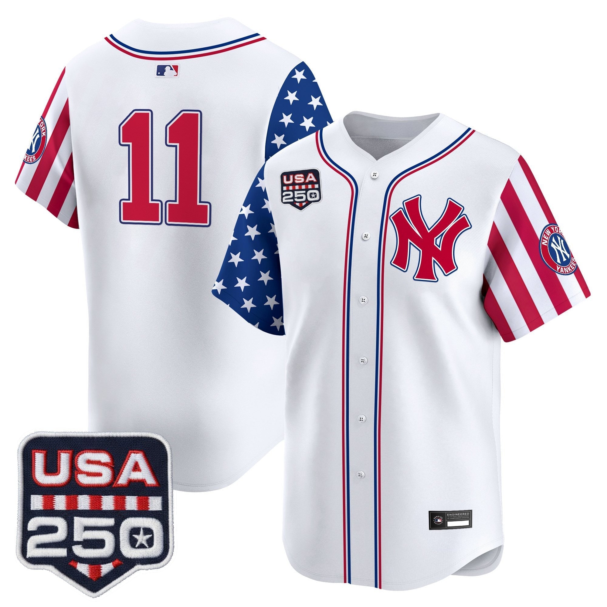 Yankees "America250 Edition" Vapor Premier Limited Jersey V2 - Stitched