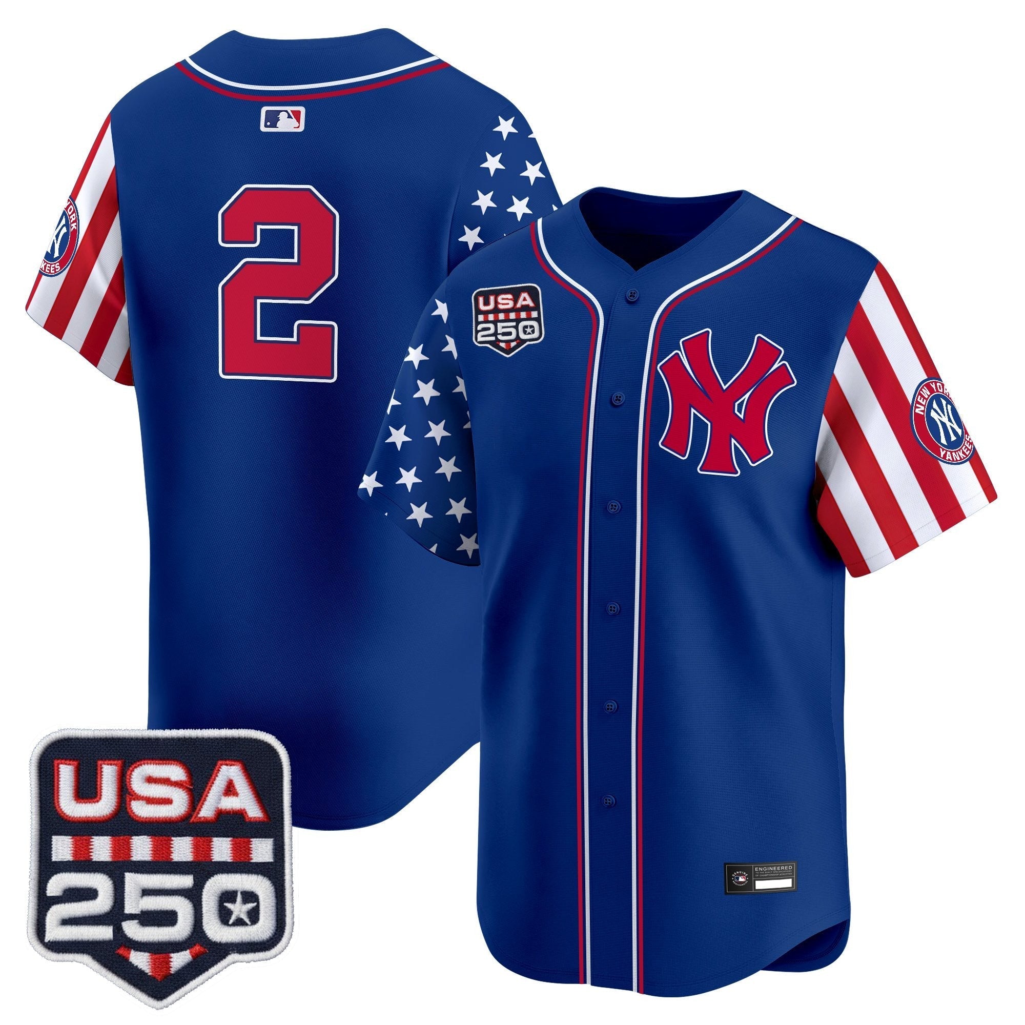 Yankees "America250 Edition" Vapor Premier Limited Jersey V2 - Stitched