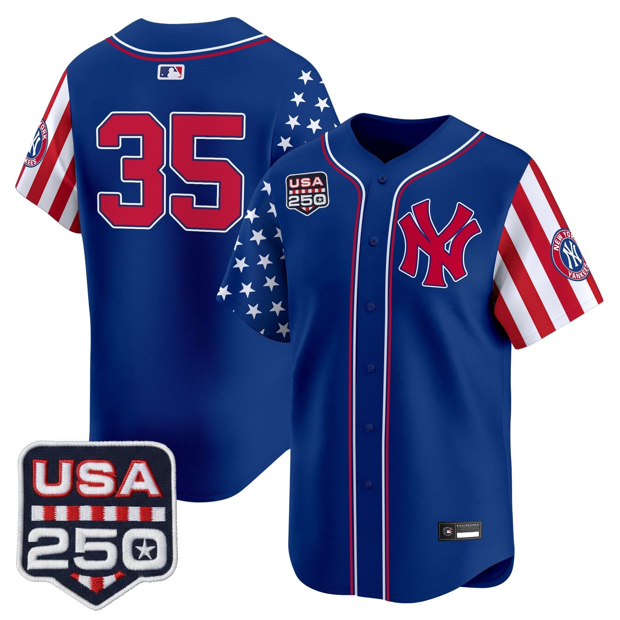 Yankees "America250 Edition" Vapor Premier Limited Jersey V2 - Stitched