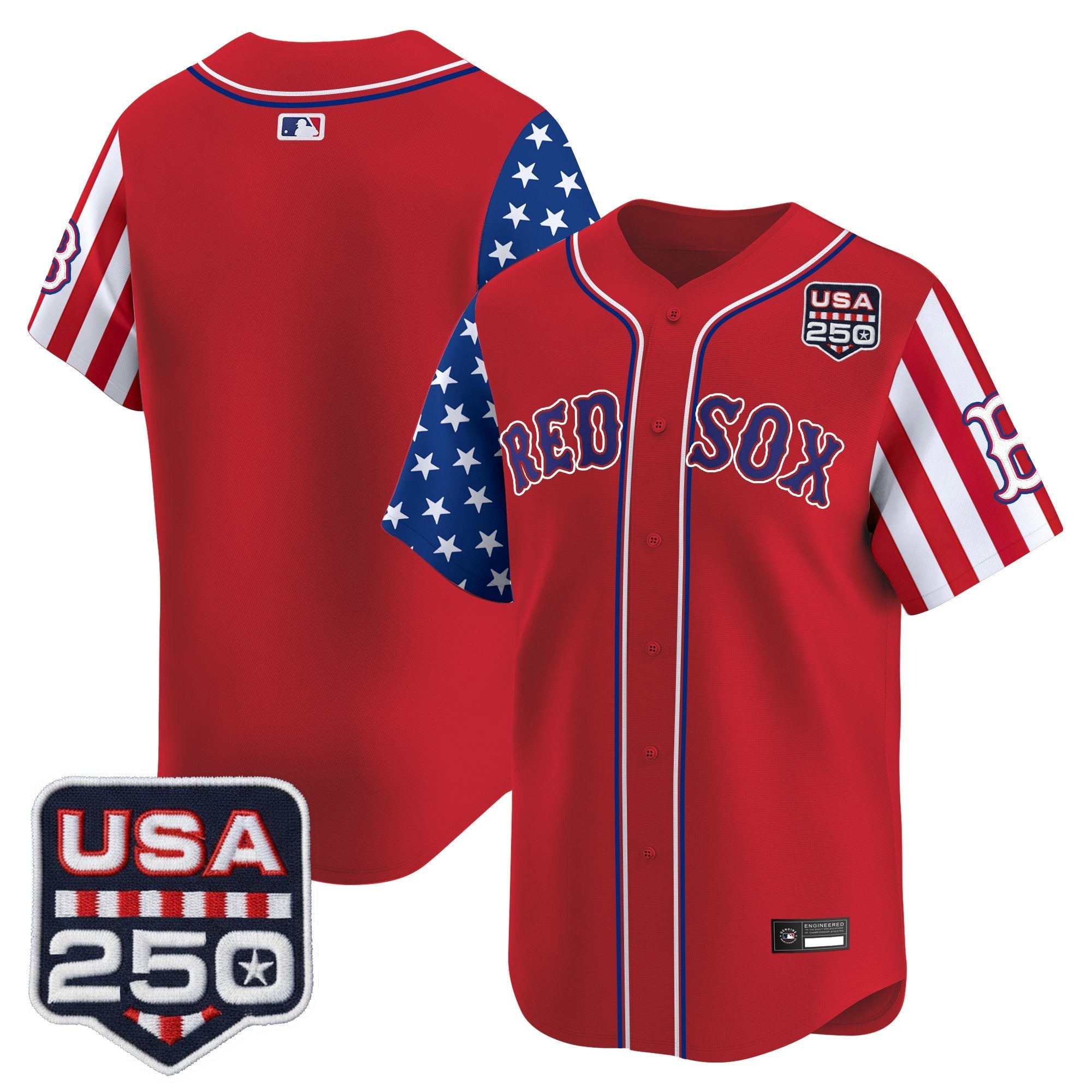 BOS "America 250 Edition" Vapor Premier Limited Jersey - Stitched