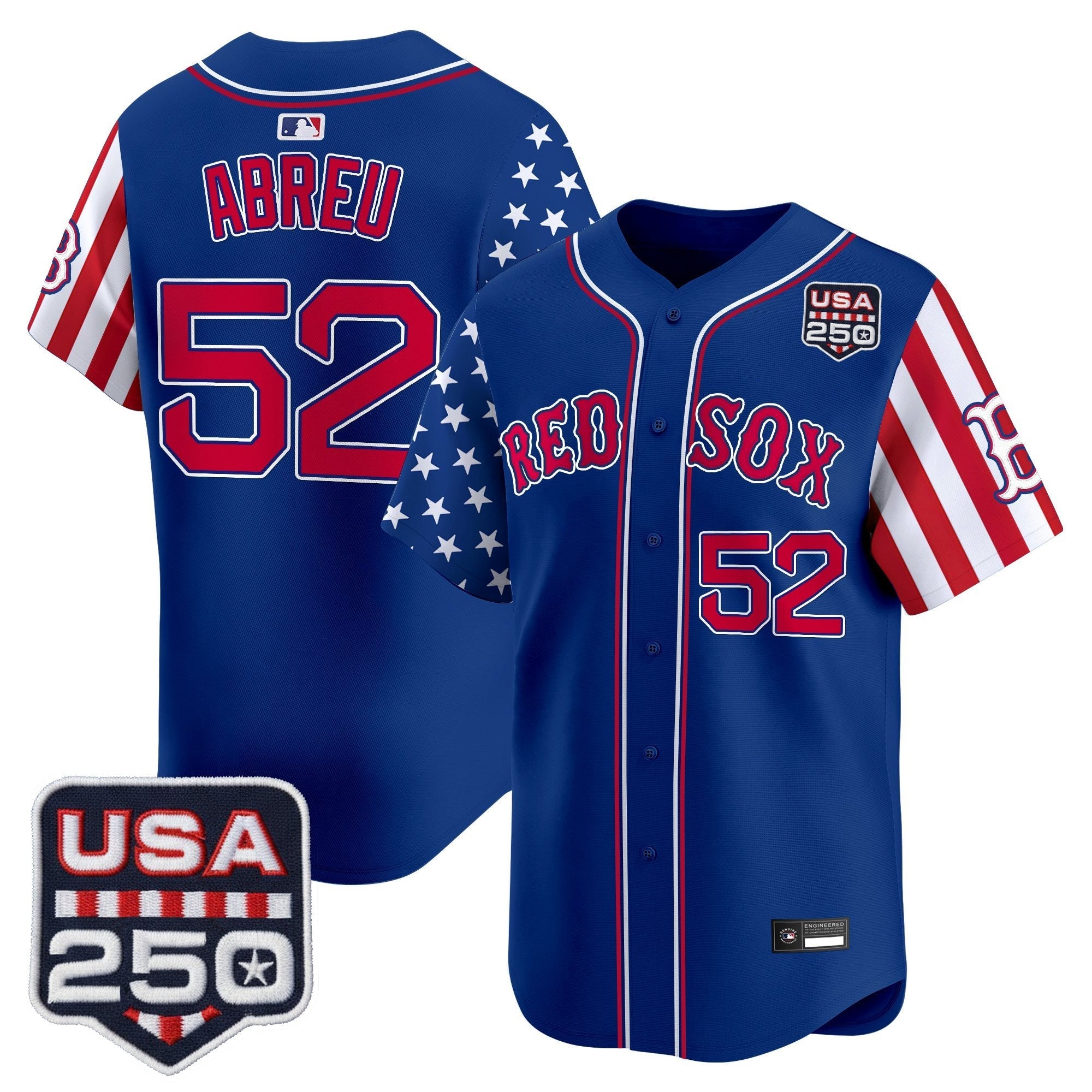 BOS "America 250 Edition" Vapor Premier Limited Jersey - Stitched