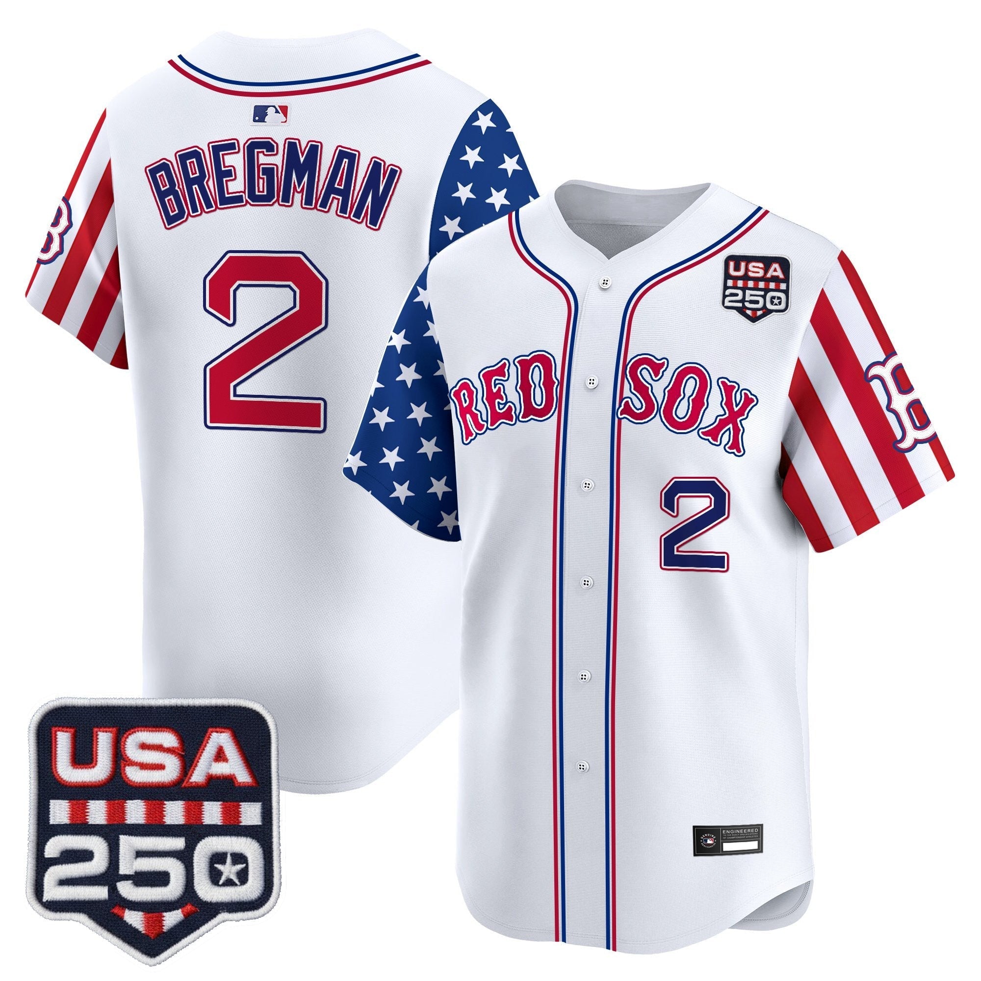 BOS "America 250 Edition" Vapor Premier Limited Jersey - Stitched