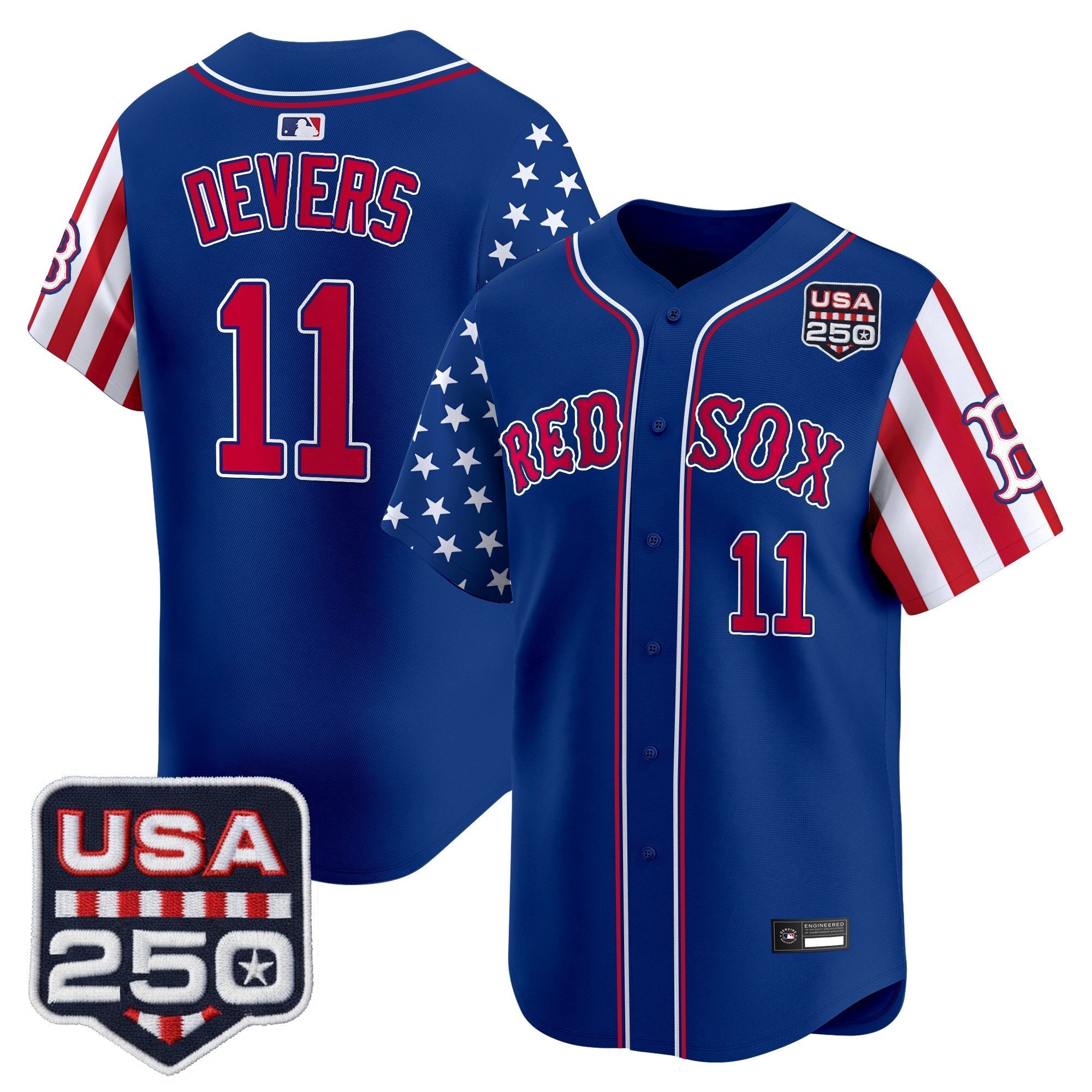 BOS "America 250 Edition" Vapor Premier Limited Jersey - Stitched
