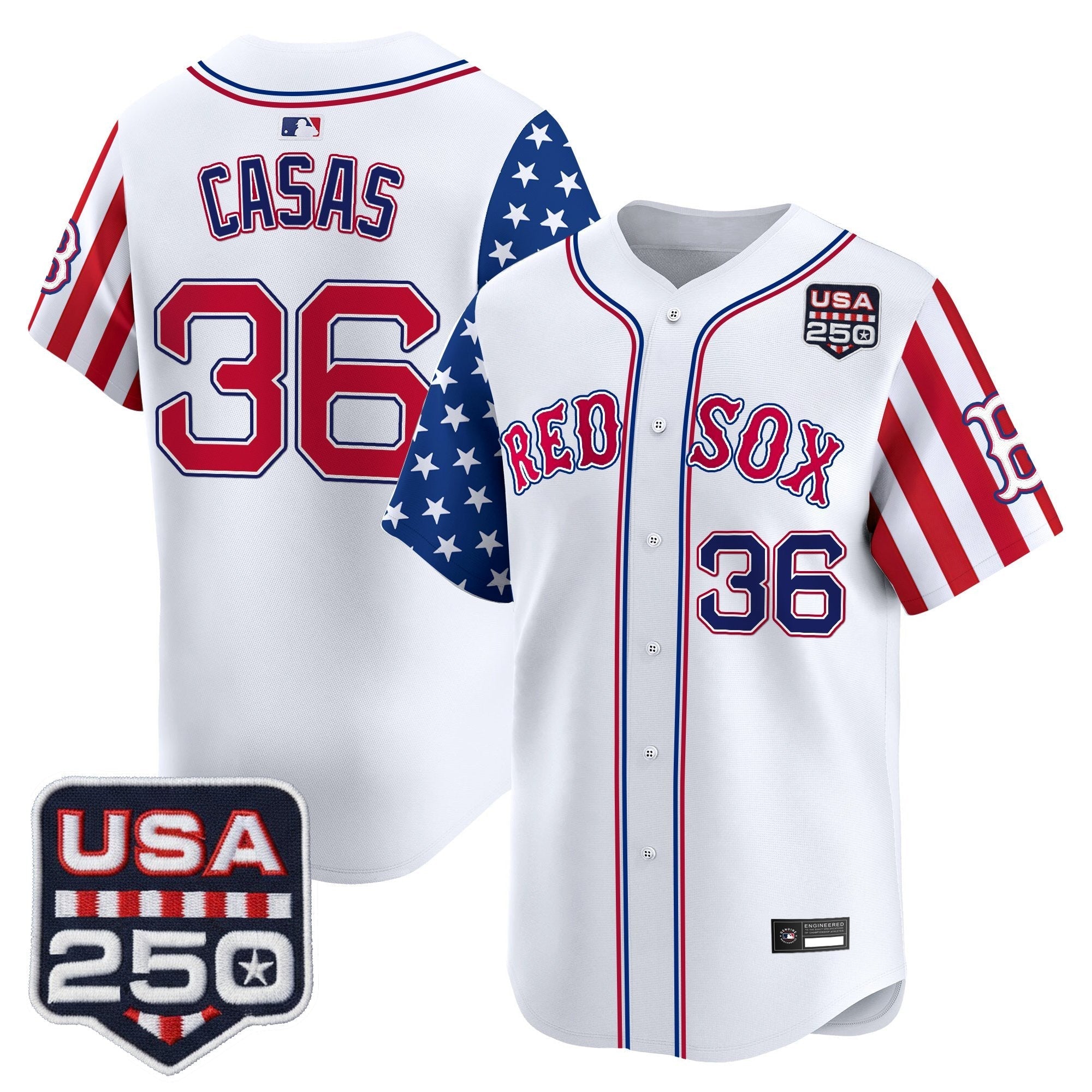 BOS "America 250 Edition" Vapor Premier Limited Jersey - Stitched