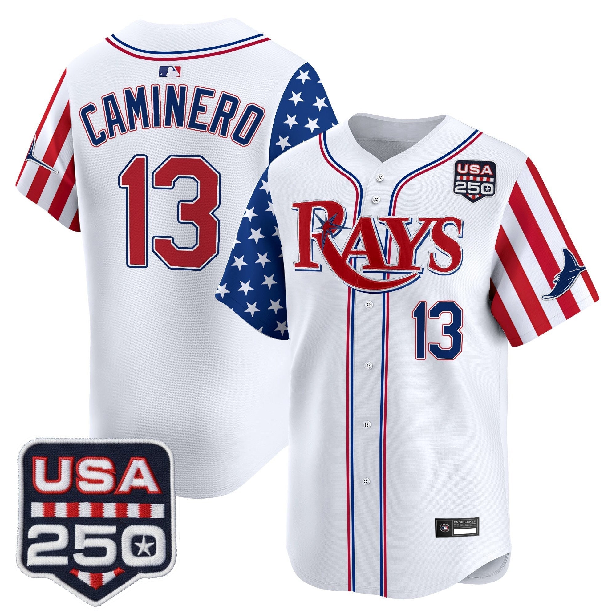 TB "America 250 Edition" Vapor Premier Limited Jersey - Stitched