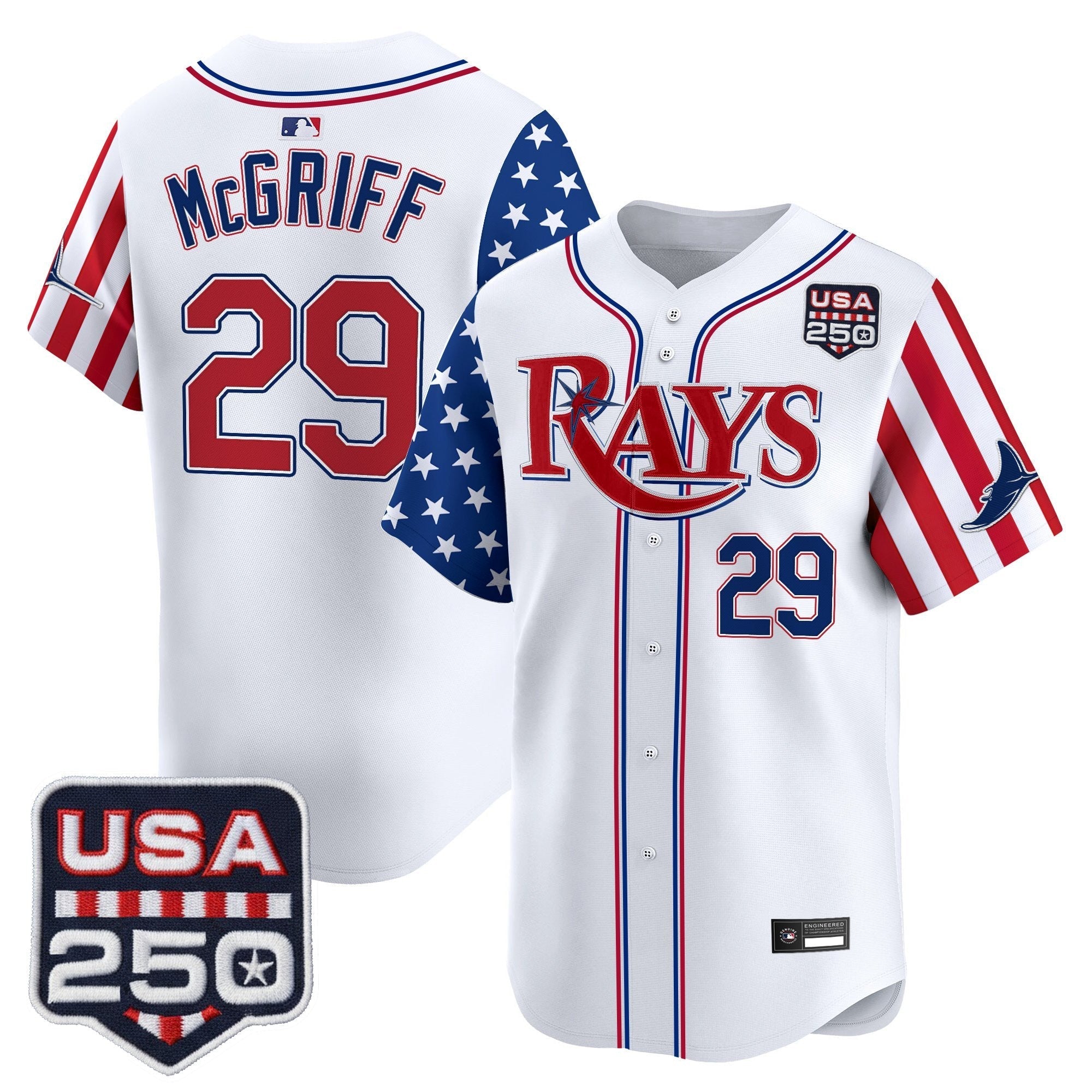 TB "America 250 Edition" Vapor Premier Limited Jersey - Stitched