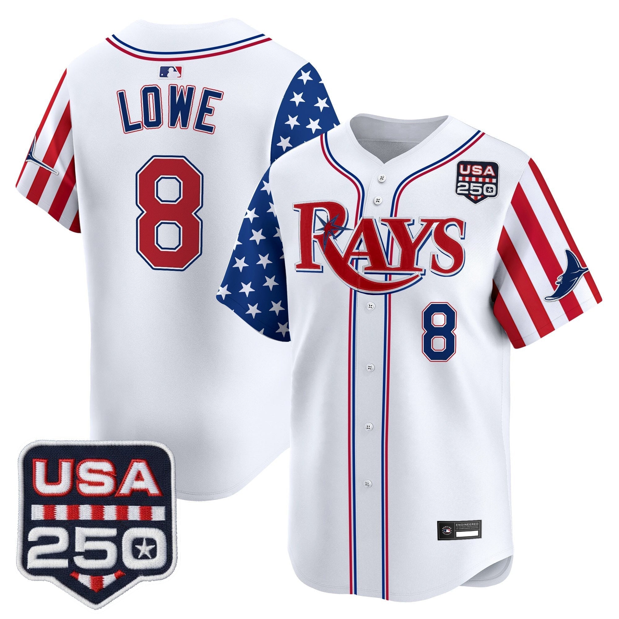 TB "America 250 Edition" Vapor Premier Limited Jersey - Stitched