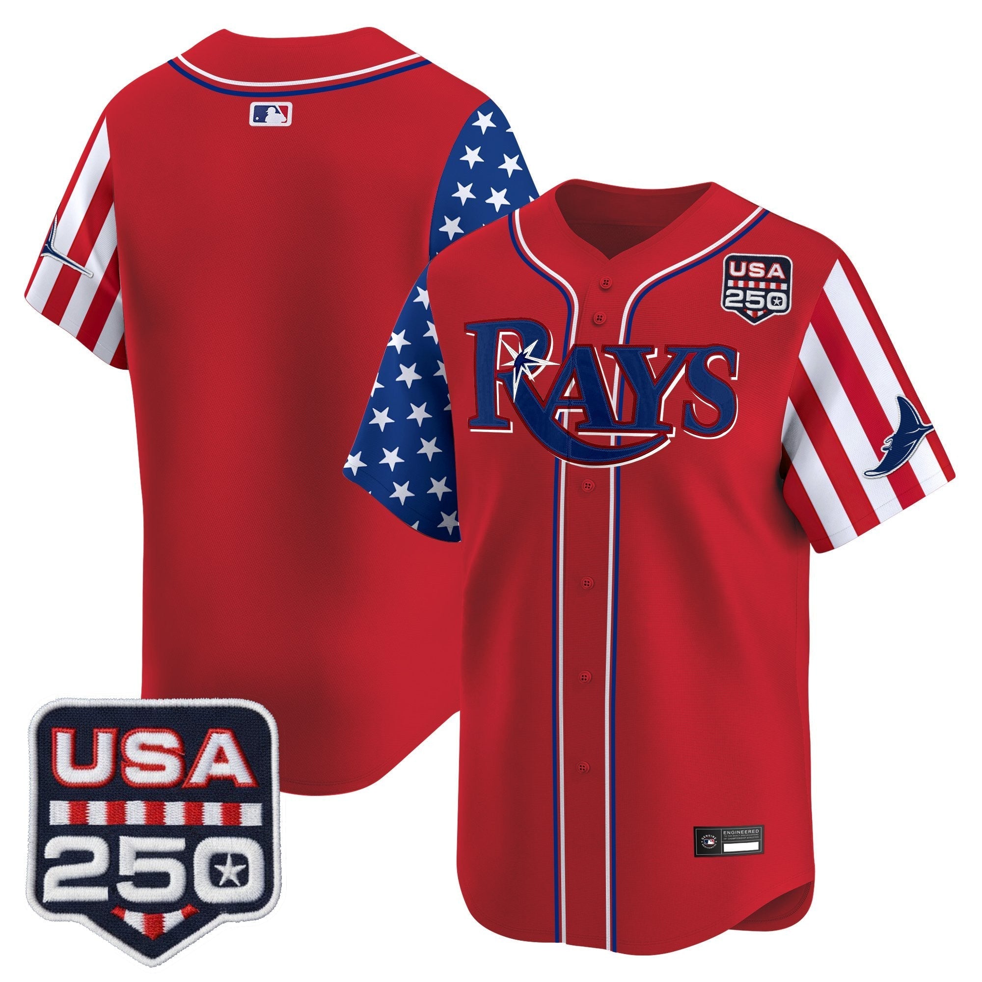 TB "America 250 Edition" Vapor Premier Limited Jersey - Stitched