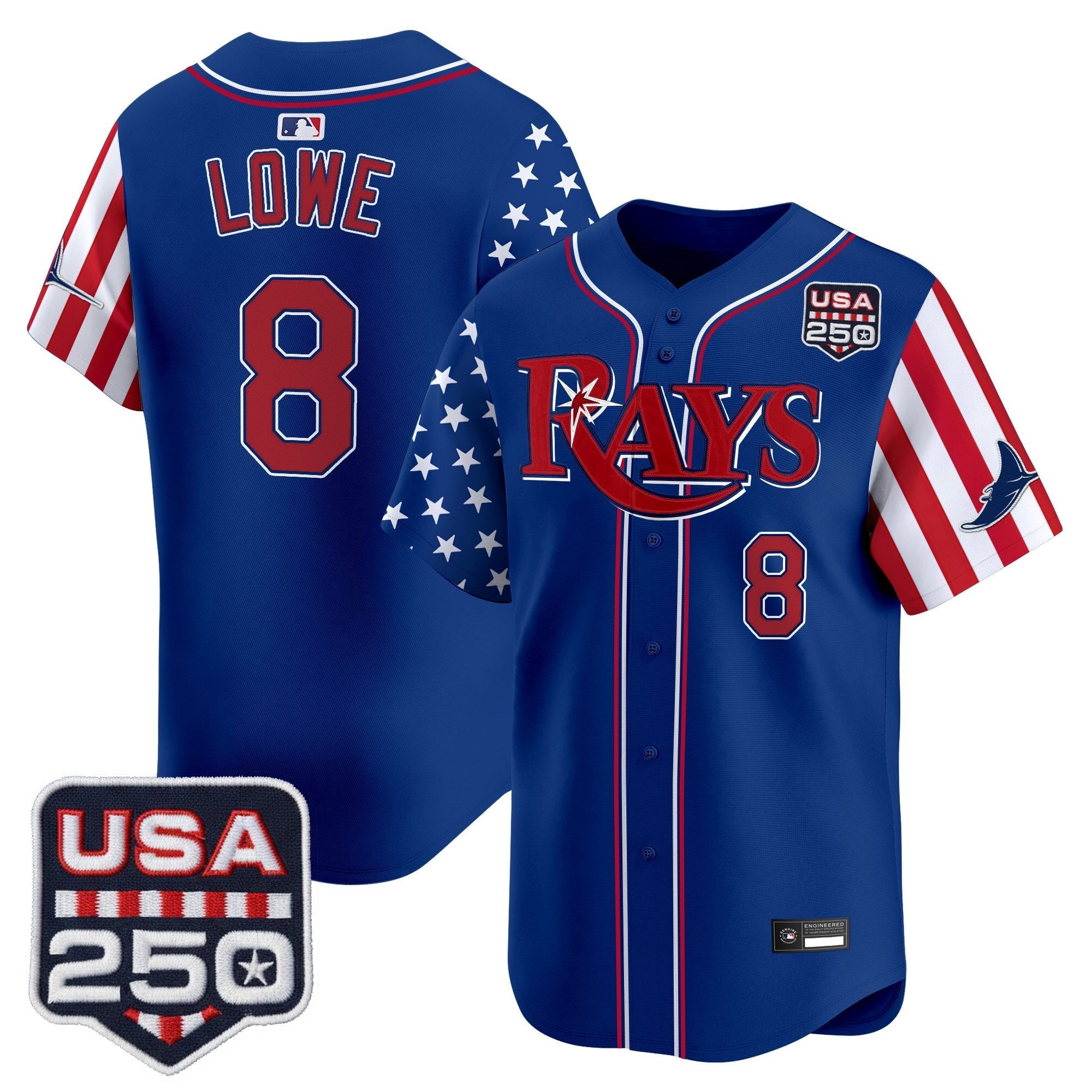 TB "America 250 Edition" Vapor Premier Limited Jersey - Stitched