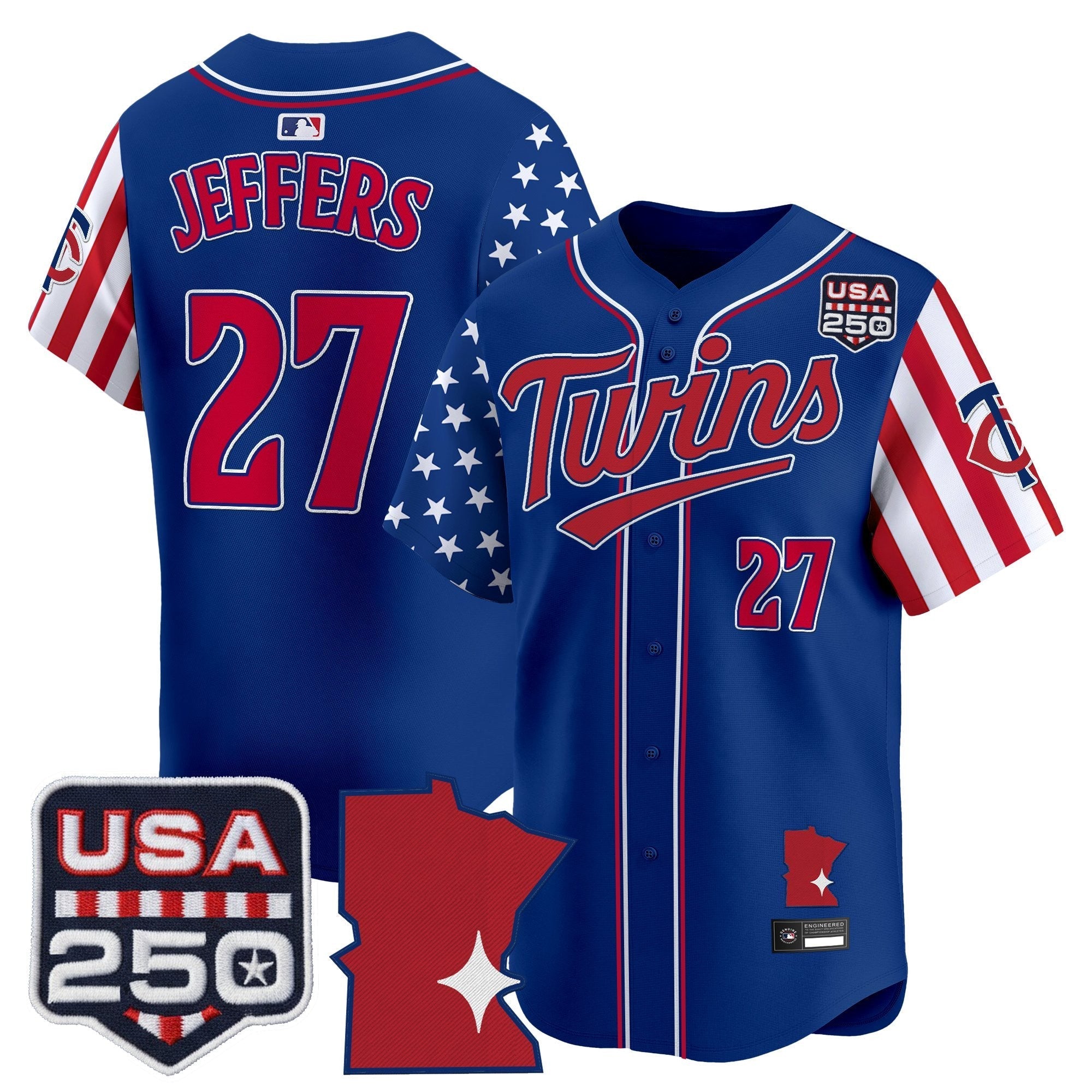 MIN "America 250 Edition" Vapor Premier Limited Jersey - Stitched