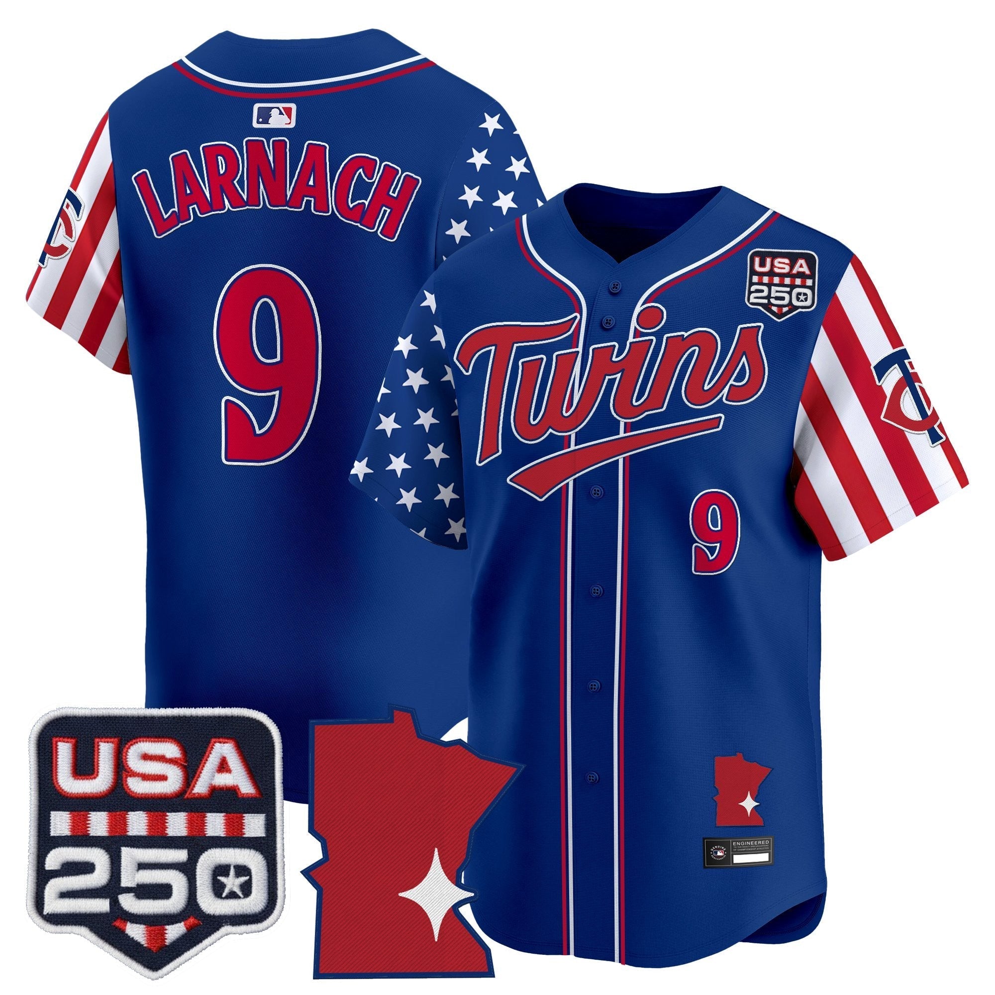 MIN "America 250 Edition" Vapor Premier Limited Jersey - Stitched