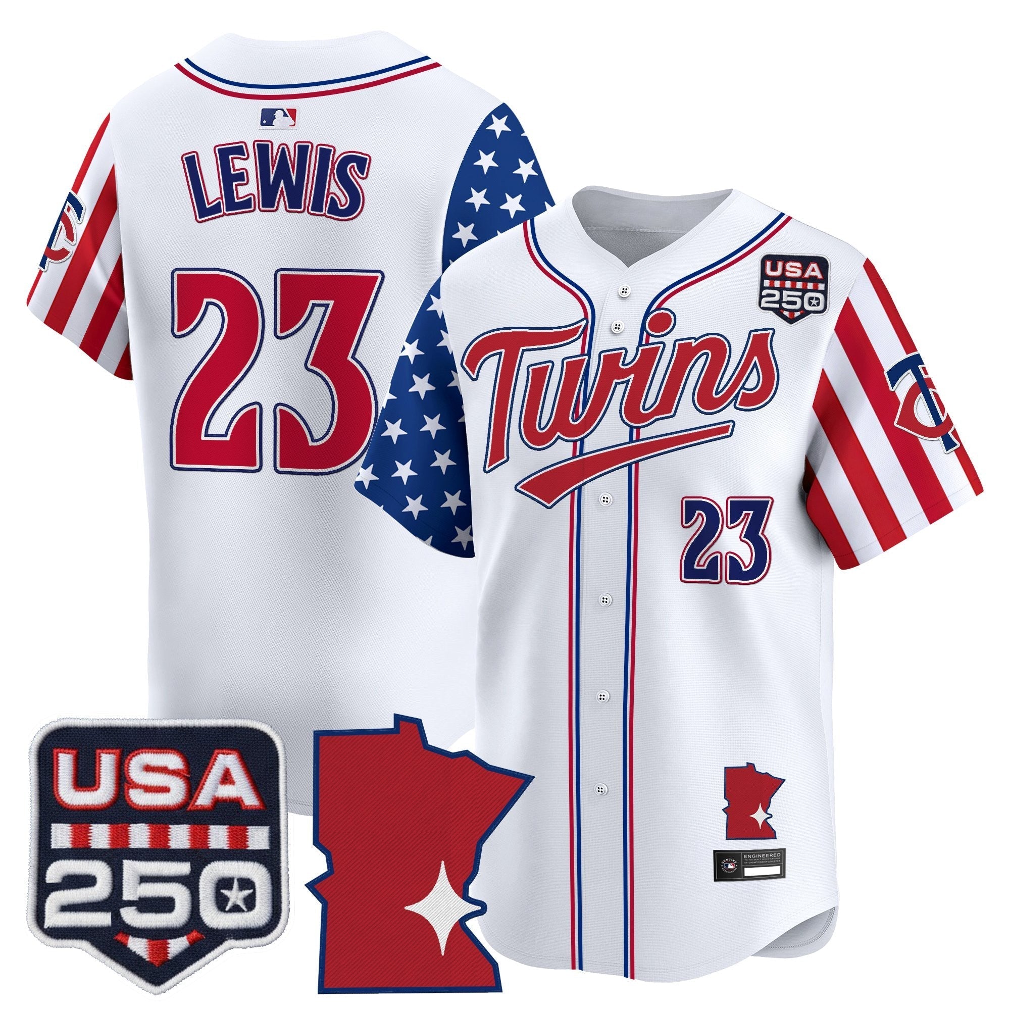 MIN "America 250 Edition" Vapor Premier Limited Jersey - Stitched