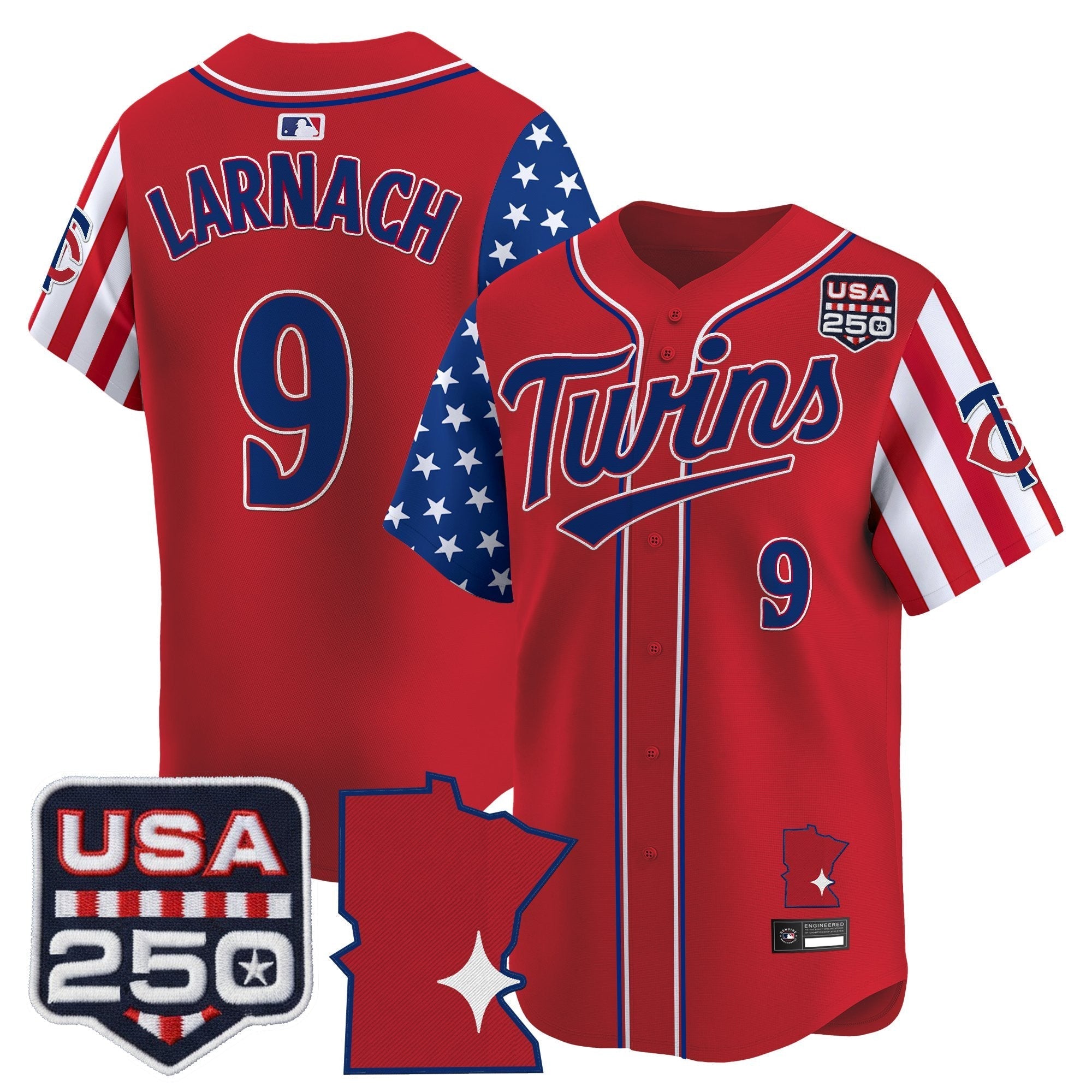 MIN "America 250 Edition" Vapor Premier Limited Jersey - Stitched